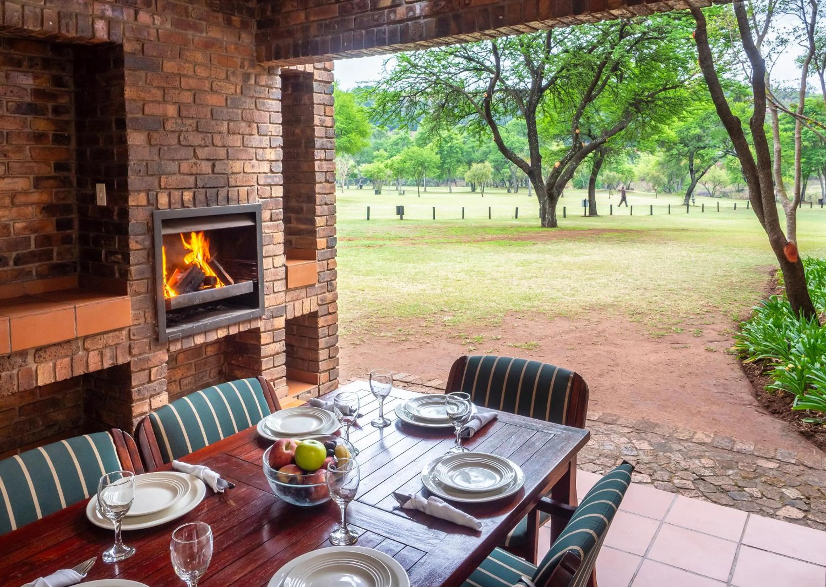 Patio in Olifants River Lodge by Dream Resorts