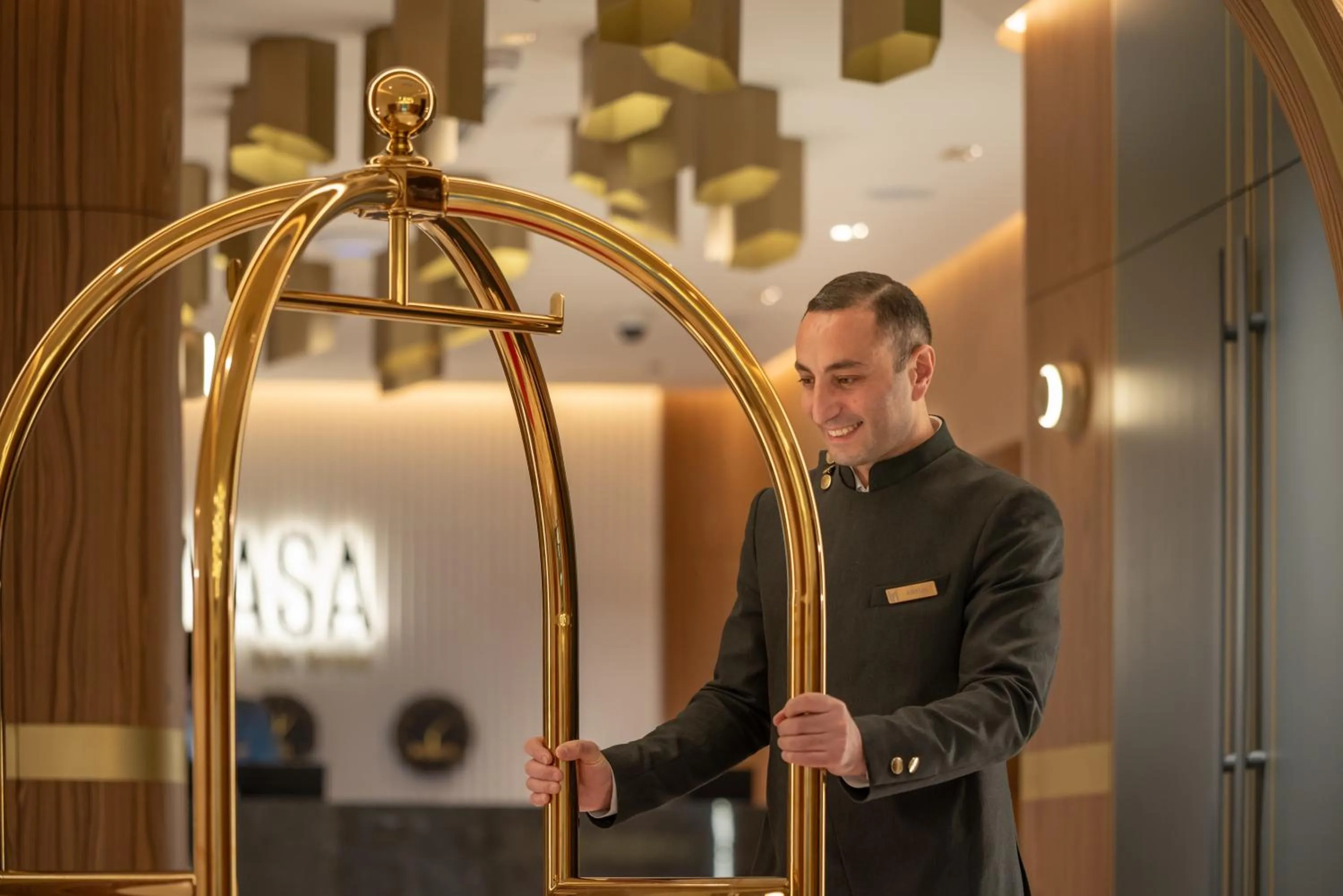 Lobby or reception in Hayasa Hotel Yerevan