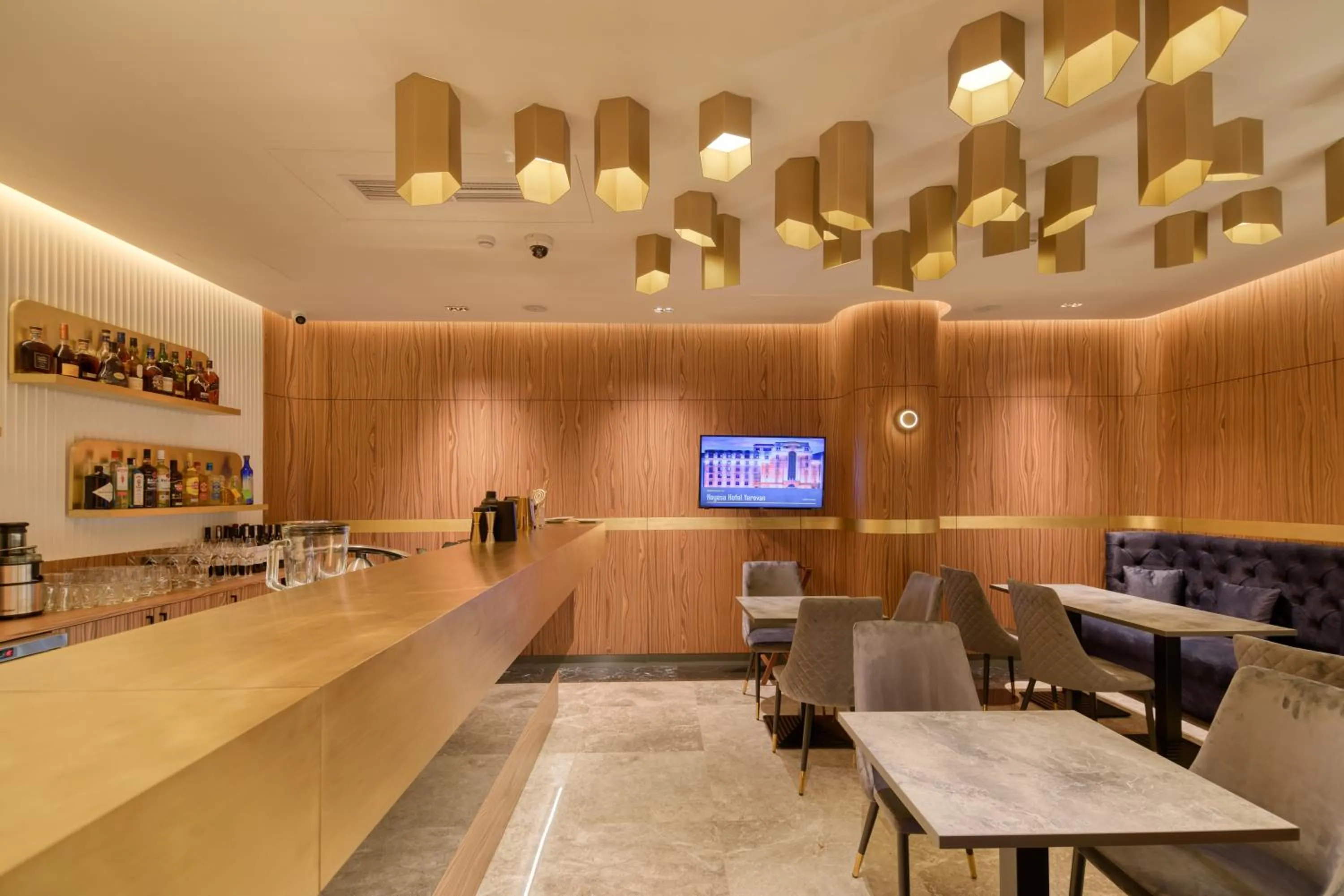 Lounge or bar in Hayasa Hotel Yerevan