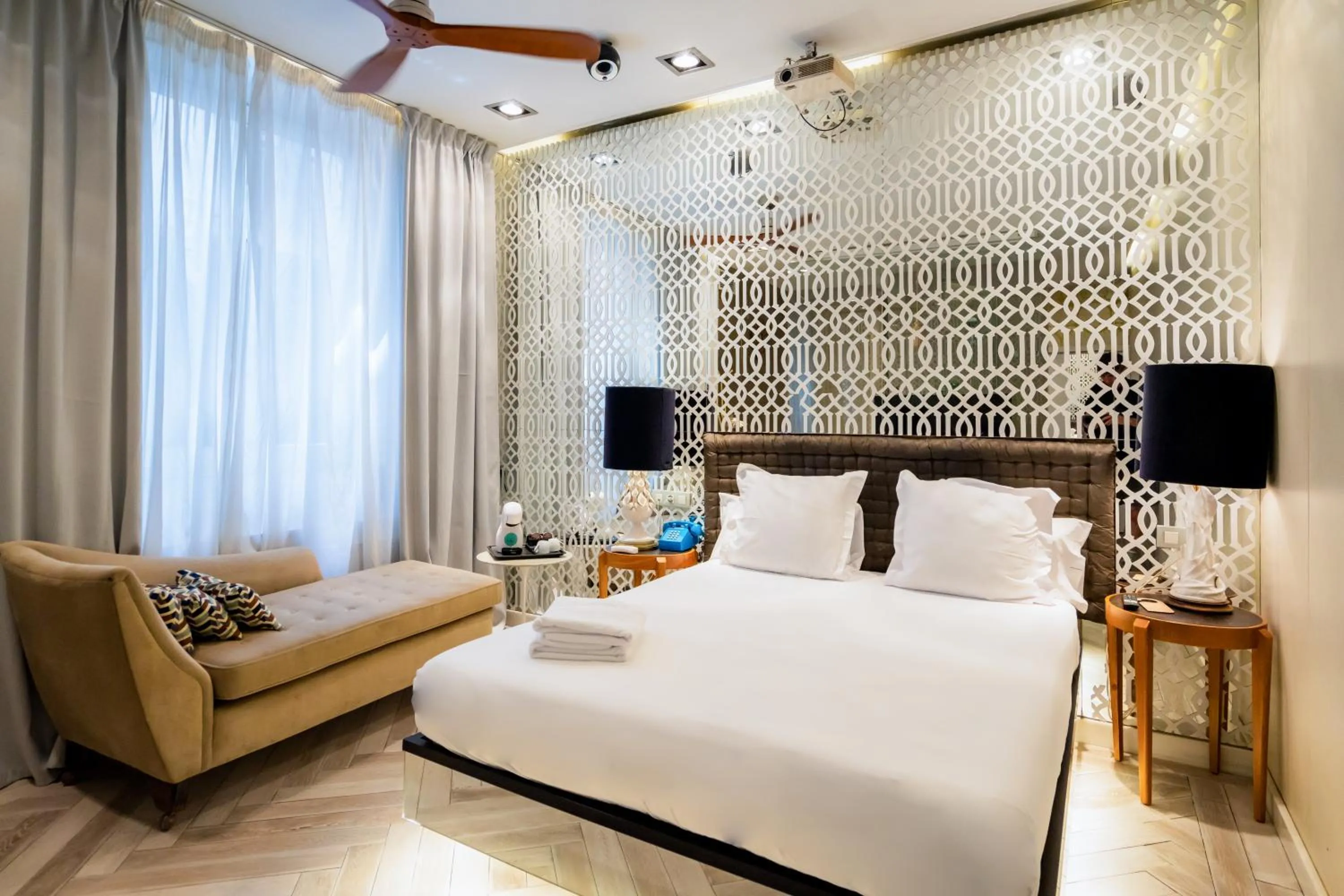 Bed in Abalú Collection Boutique Gran Via