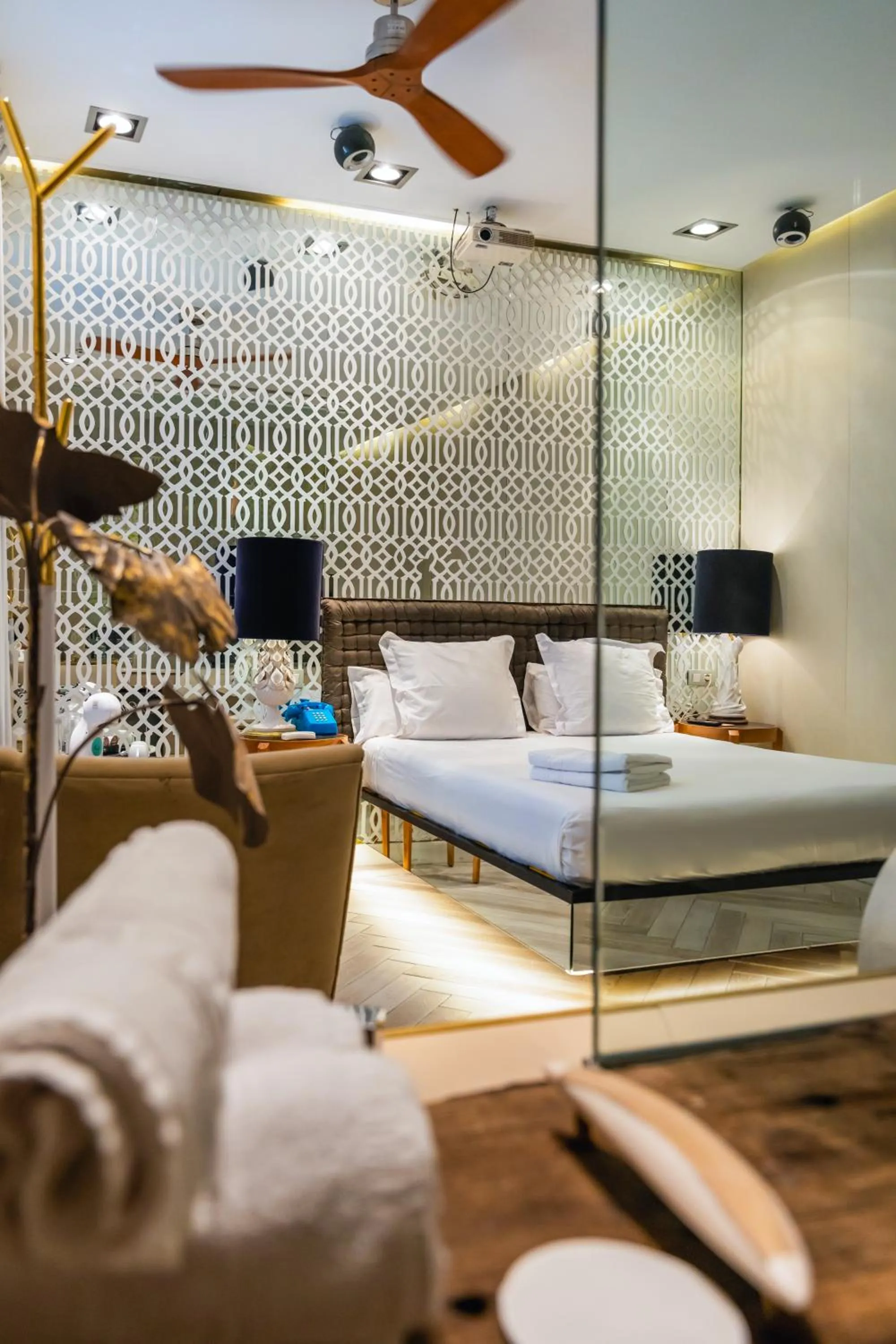 Bed in Abalú Collection Boutique Gran Via