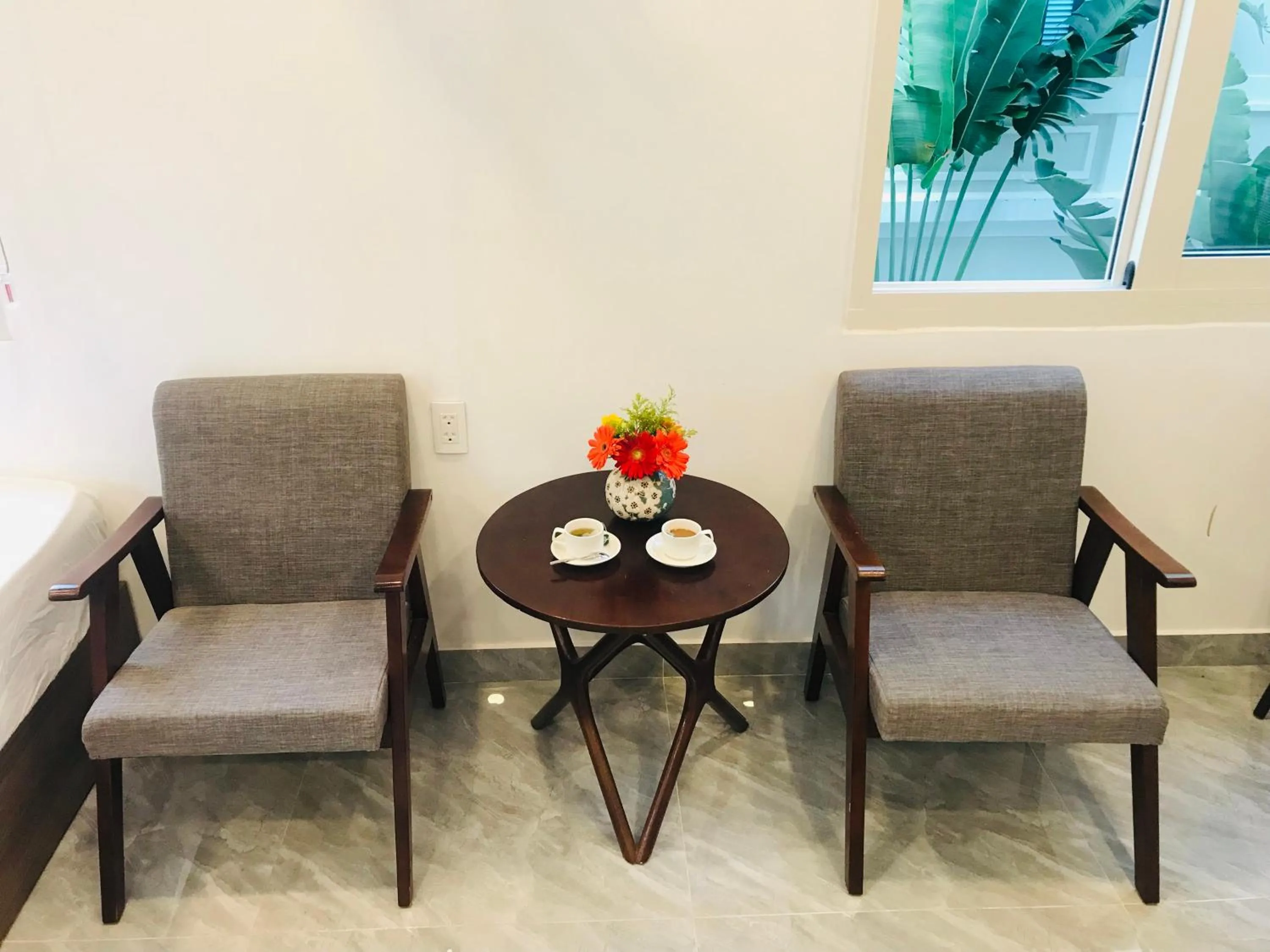 Seating area in Kalia Hotel