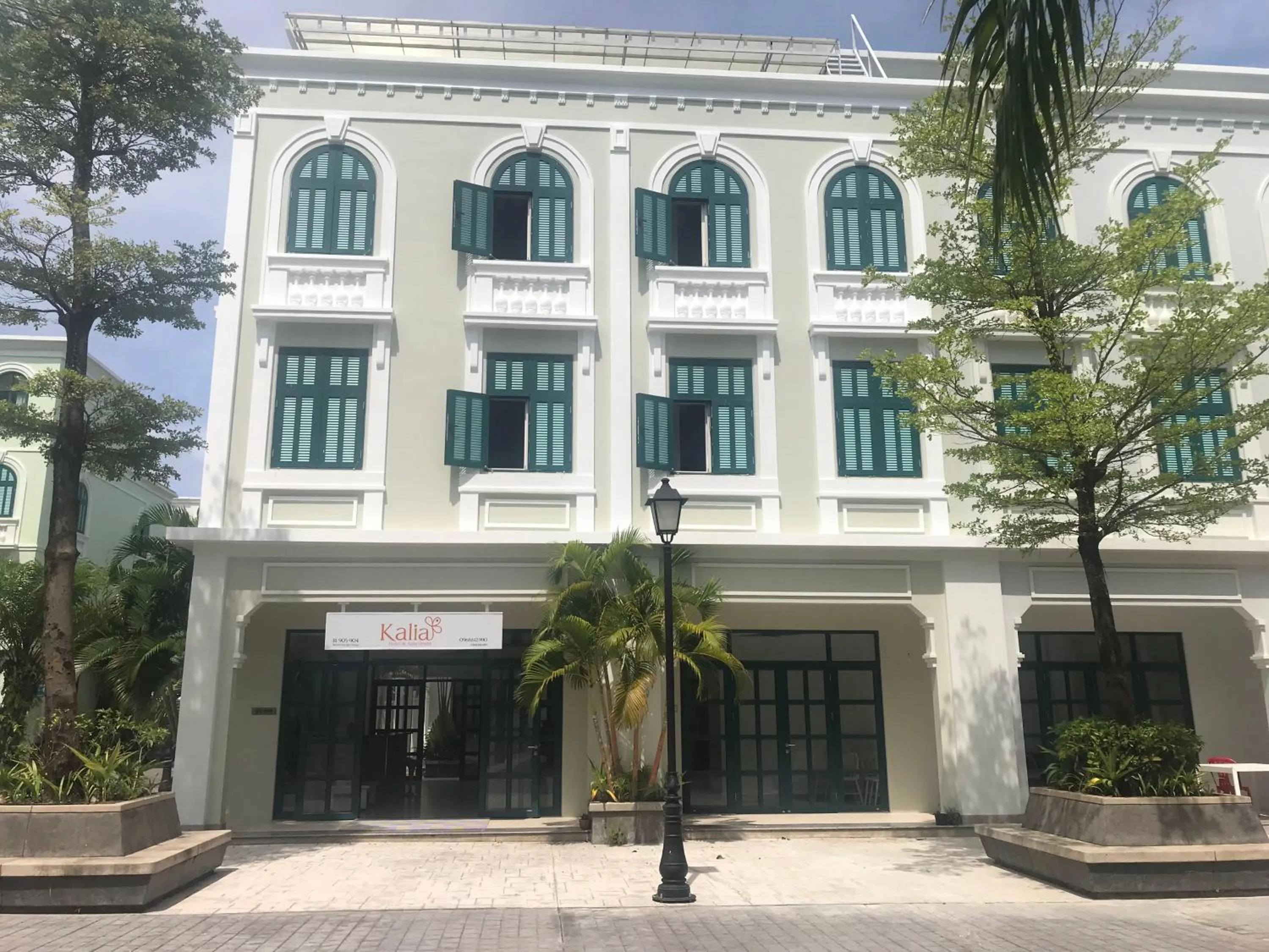 Facade/entrance in Kalia Hotel