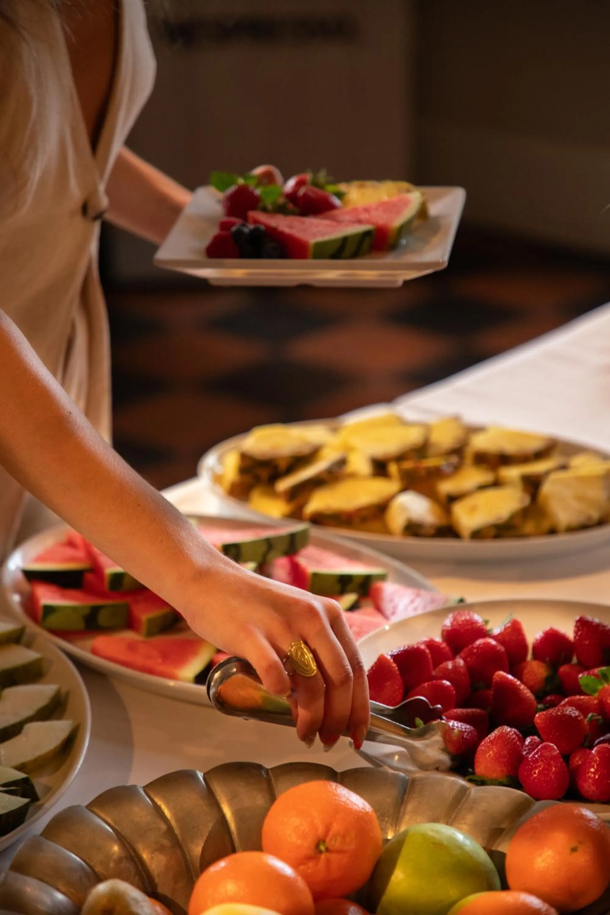 Buffet breakfast in Hotel Palacio Urgoiti