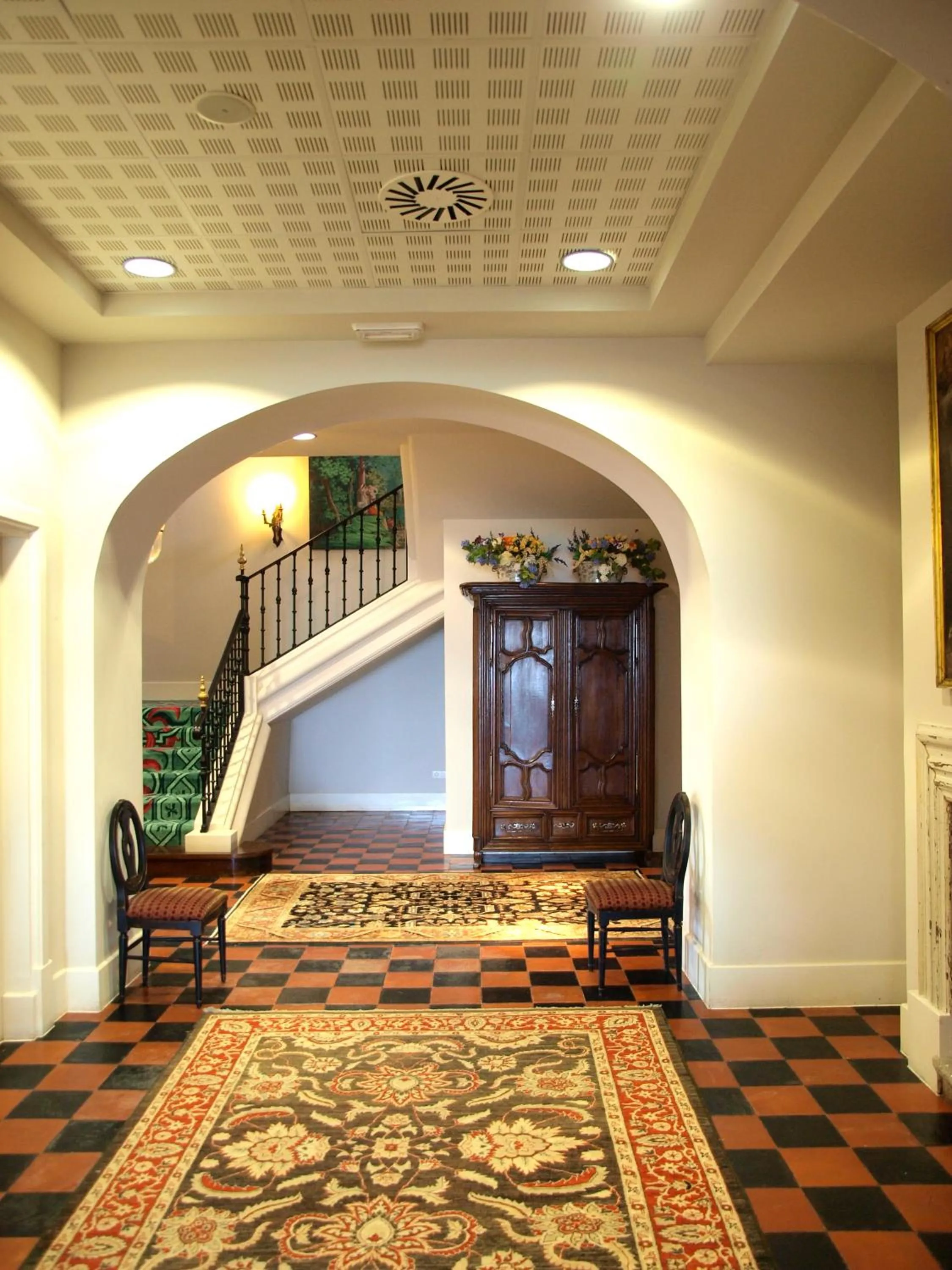 Decorative detail in Hotel Palacio Urgoiti