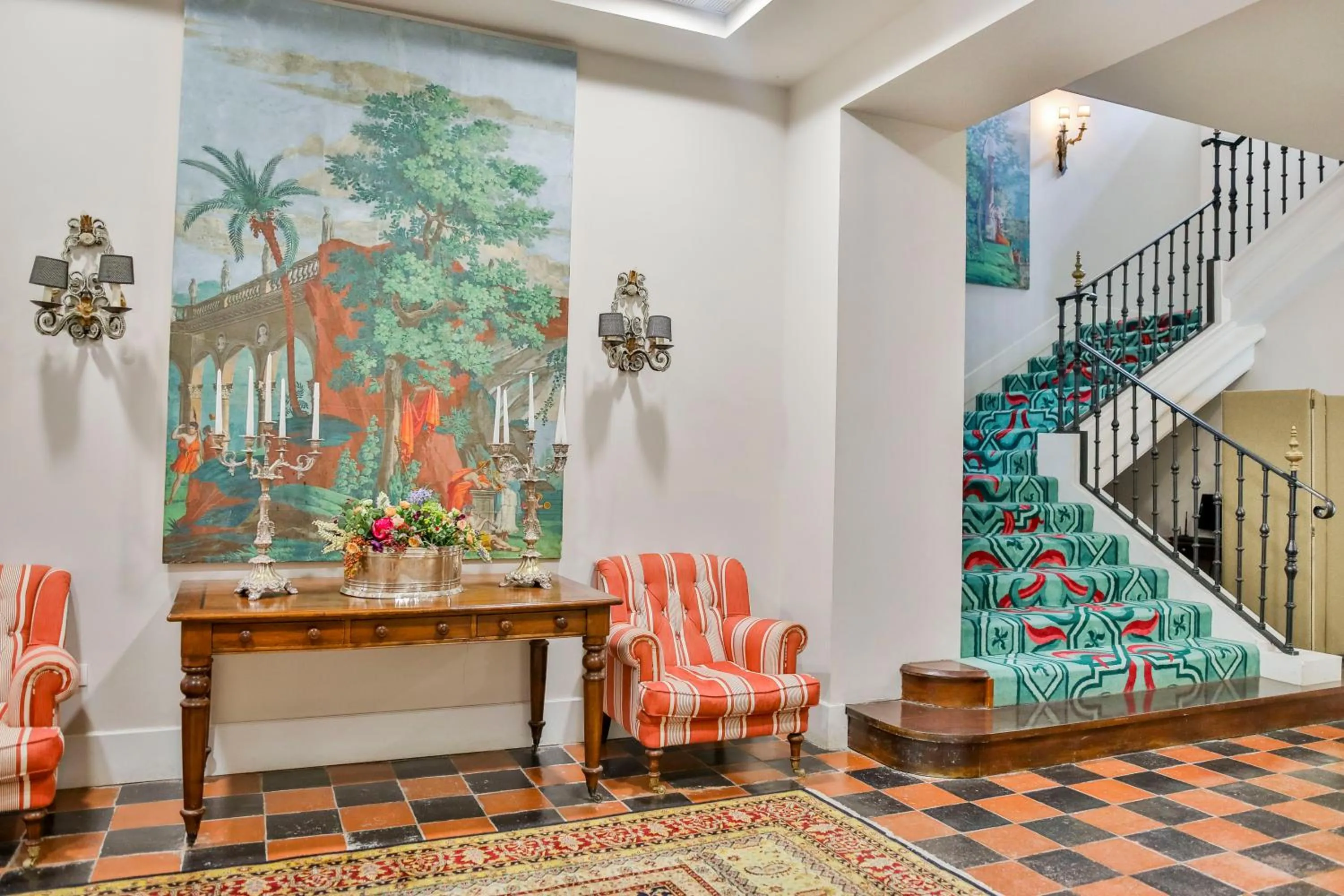 Lobby or reception in Hotel Palacio Urgoiti