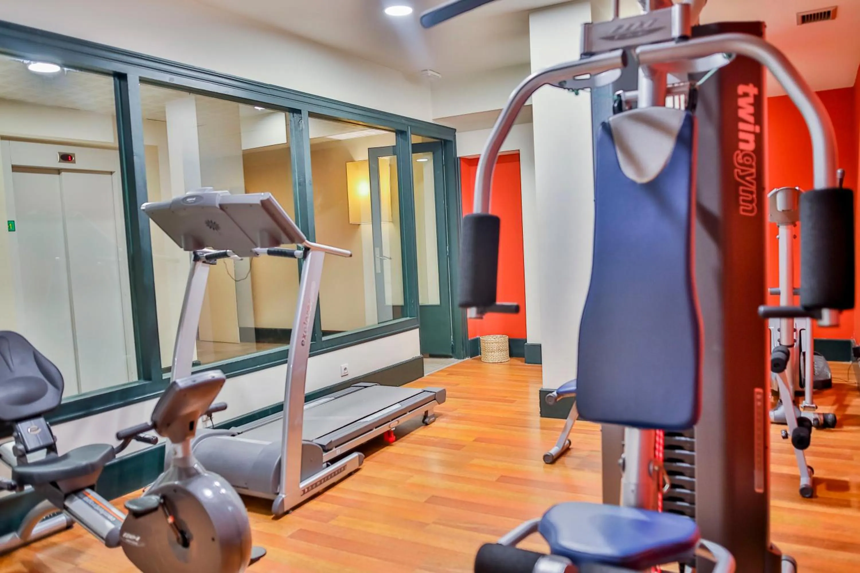 Fitness centre/facilities in Hotel Palacio Urgoiti