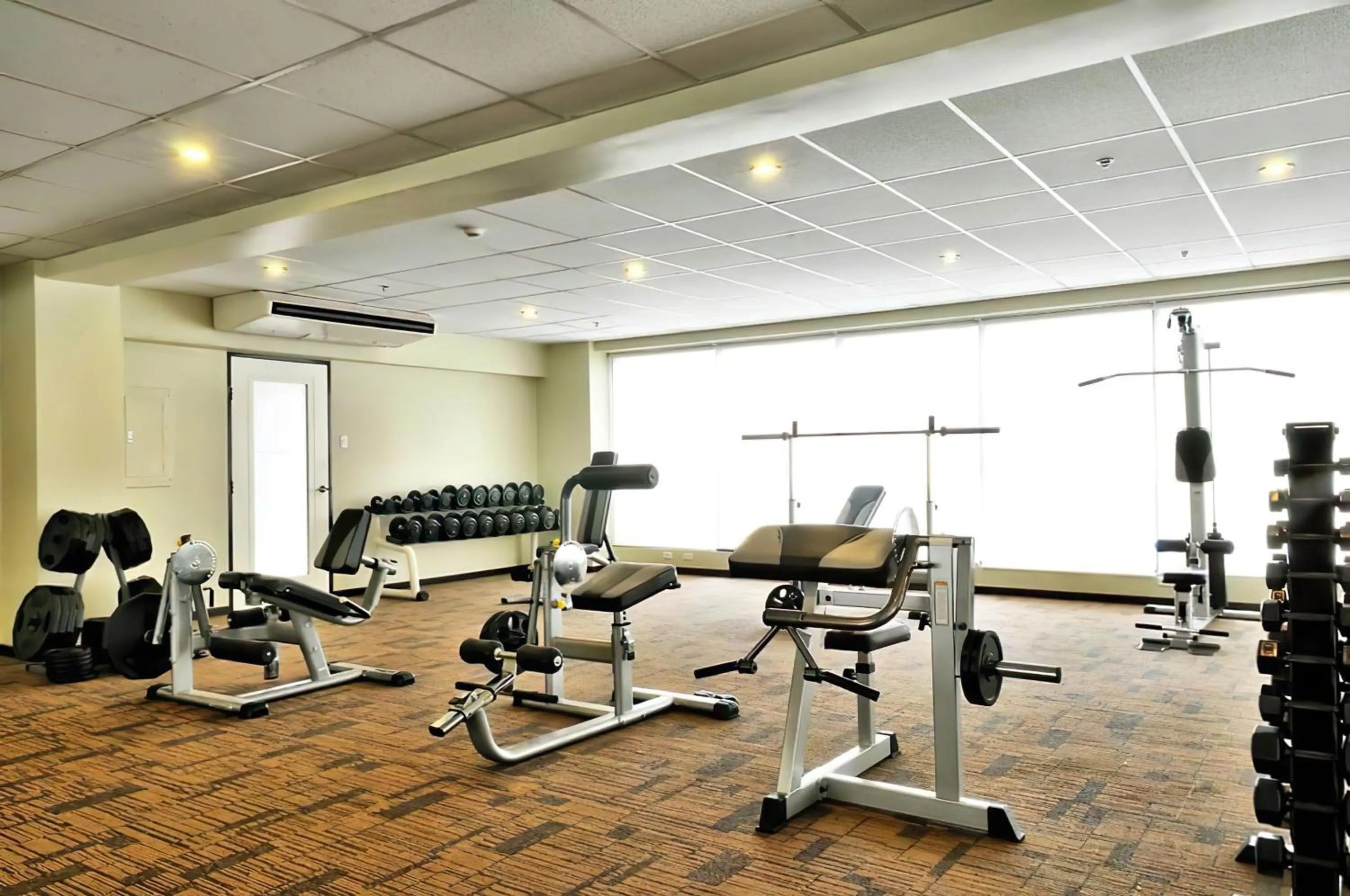 Fitness centre/facilities in Spacious Penthouse Near NAIA with 24-7 Convenience