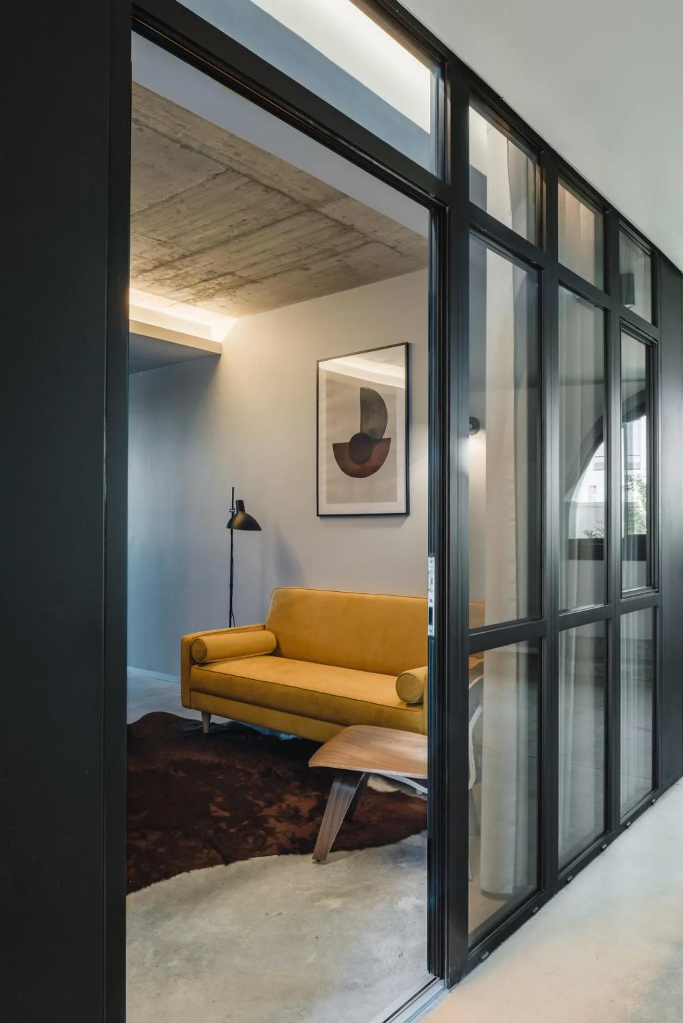 Living room in Lisbon Five Stars Alcântara Lofts