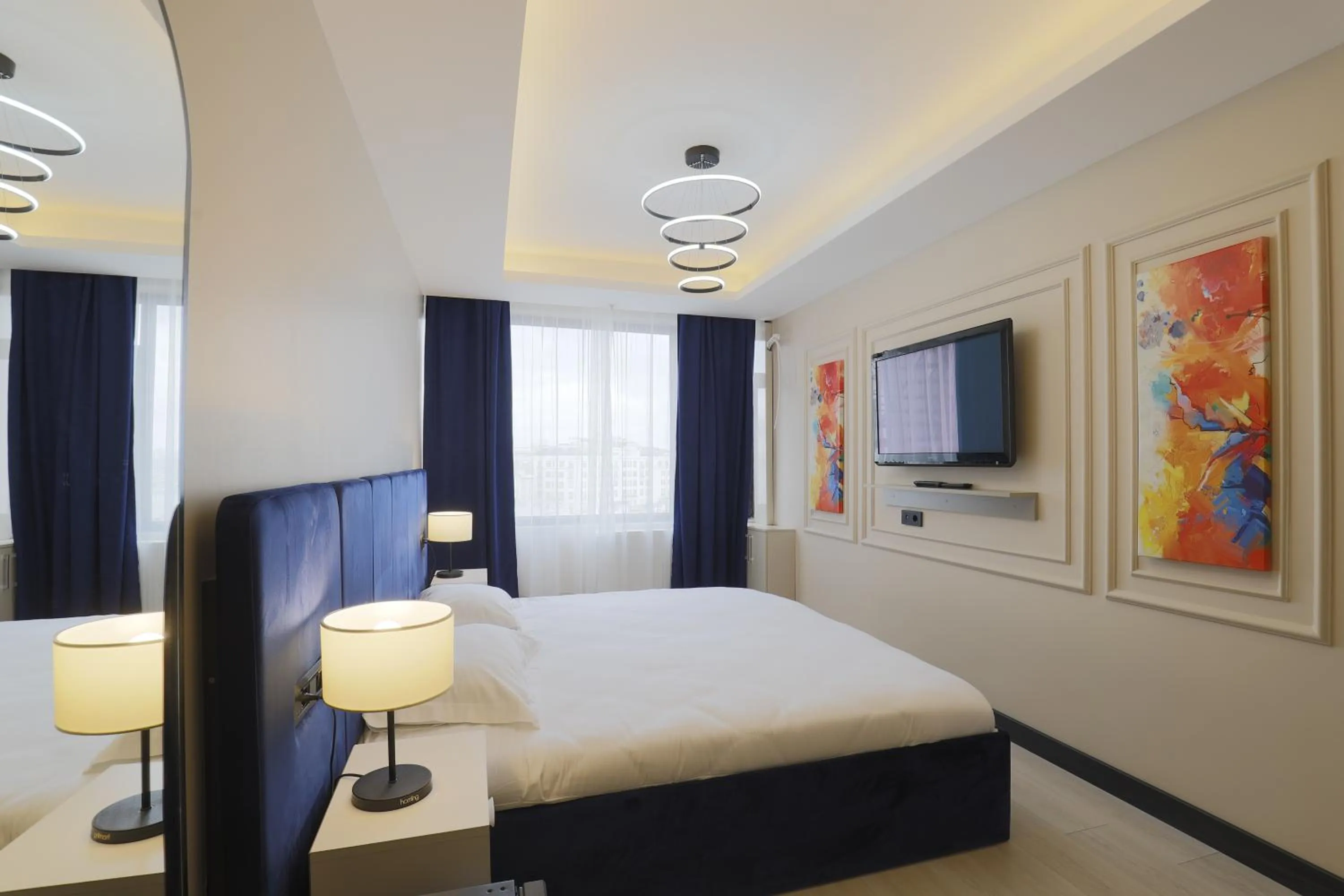 Bed in Ravello Suites Taksim