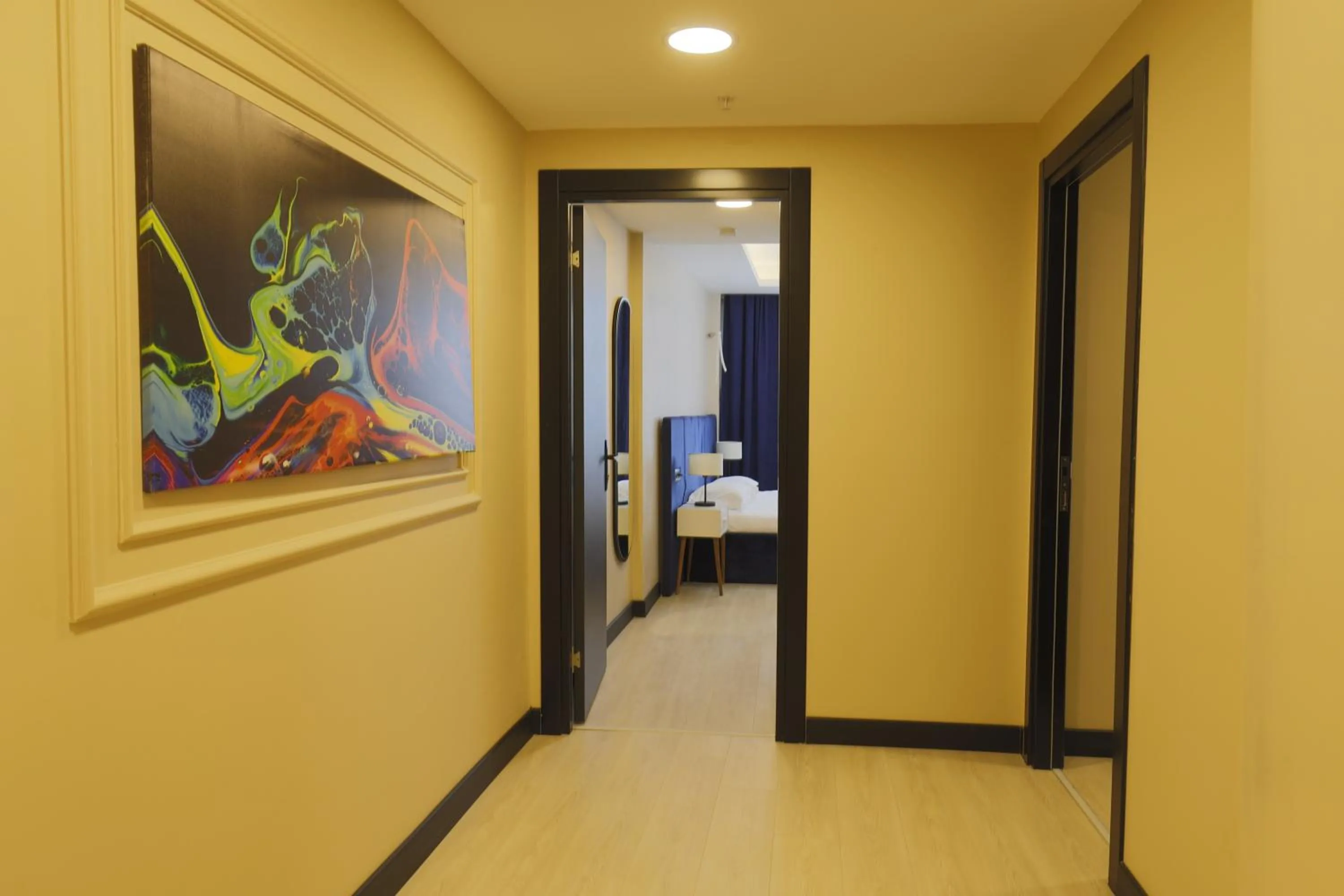 Bed in Ravello Suites Taksim