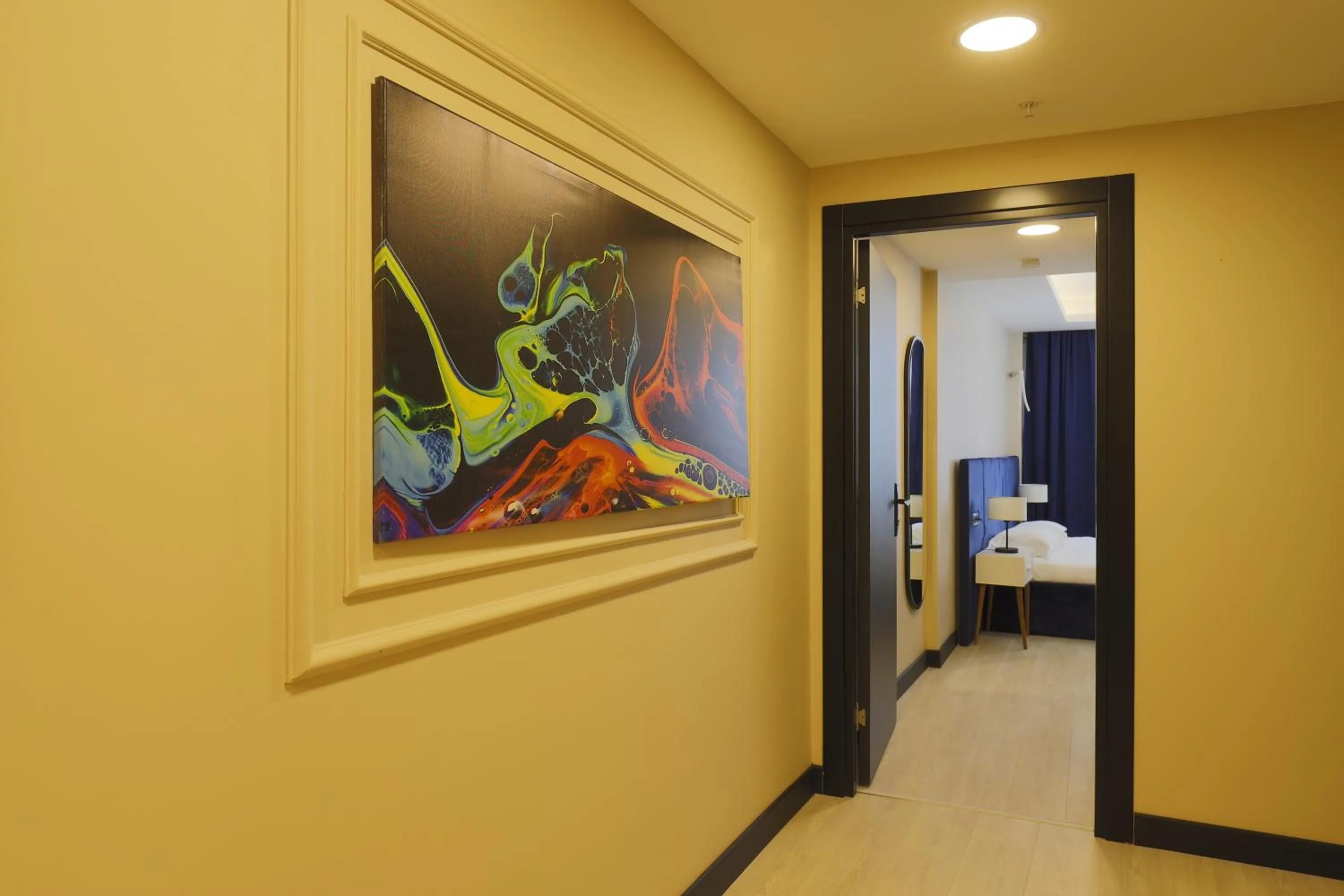 Bed in Ravello Suites Taksim