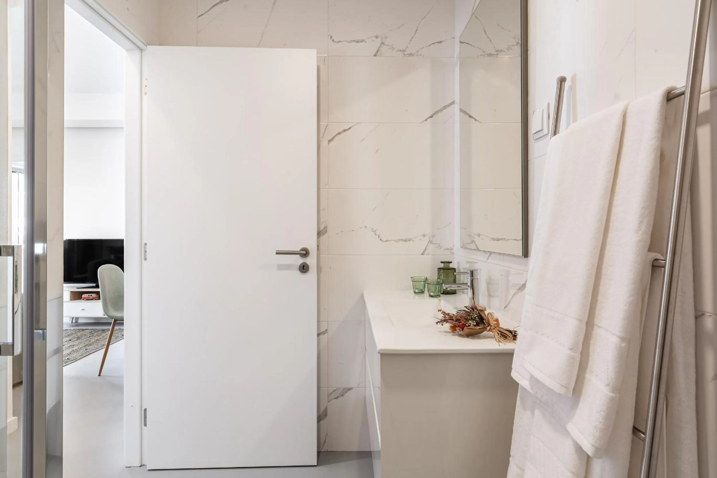 Bathroom in Succeed Campo Pequeno Apartments