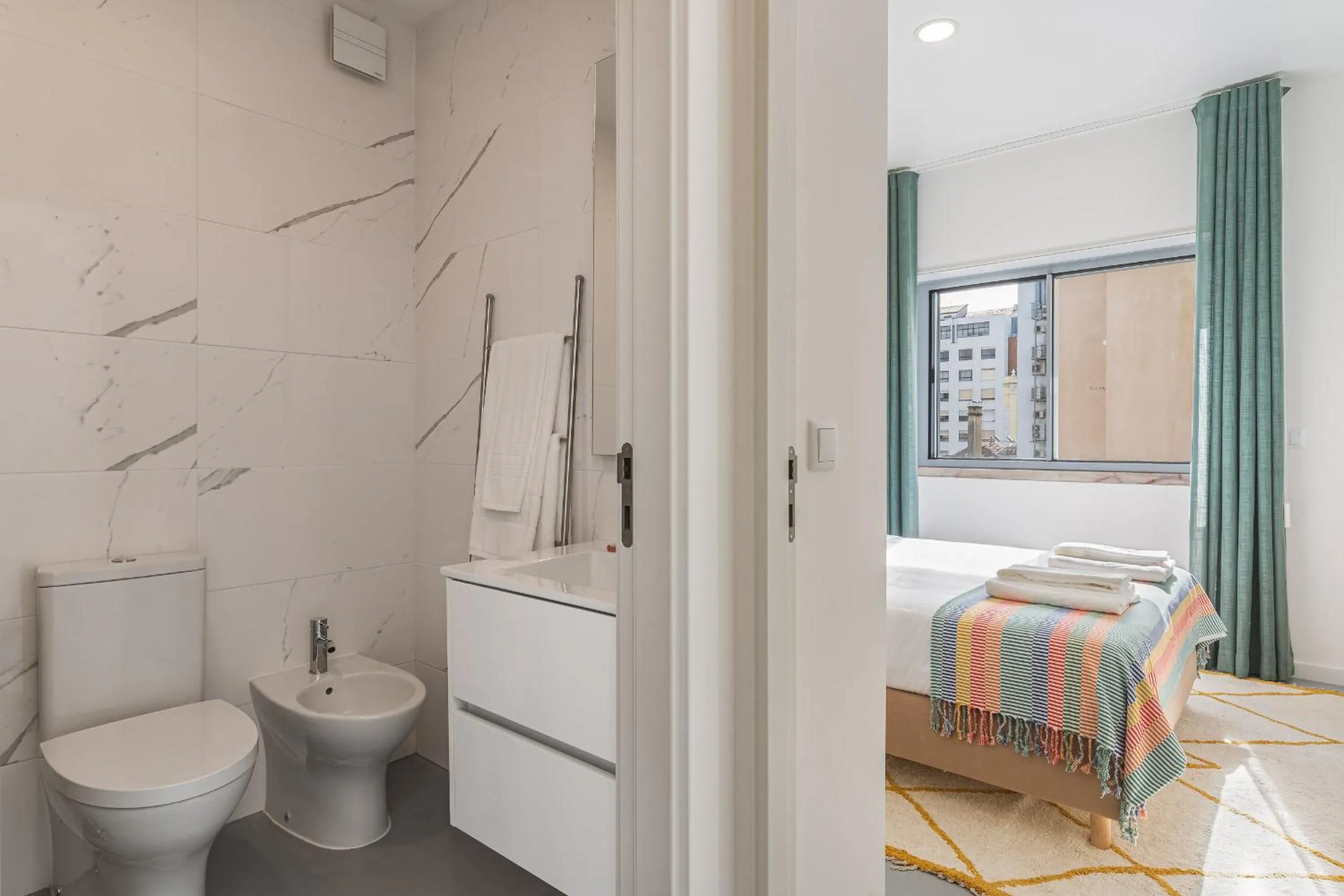 Bathroom in Succeed Campo Pequeno Apartments