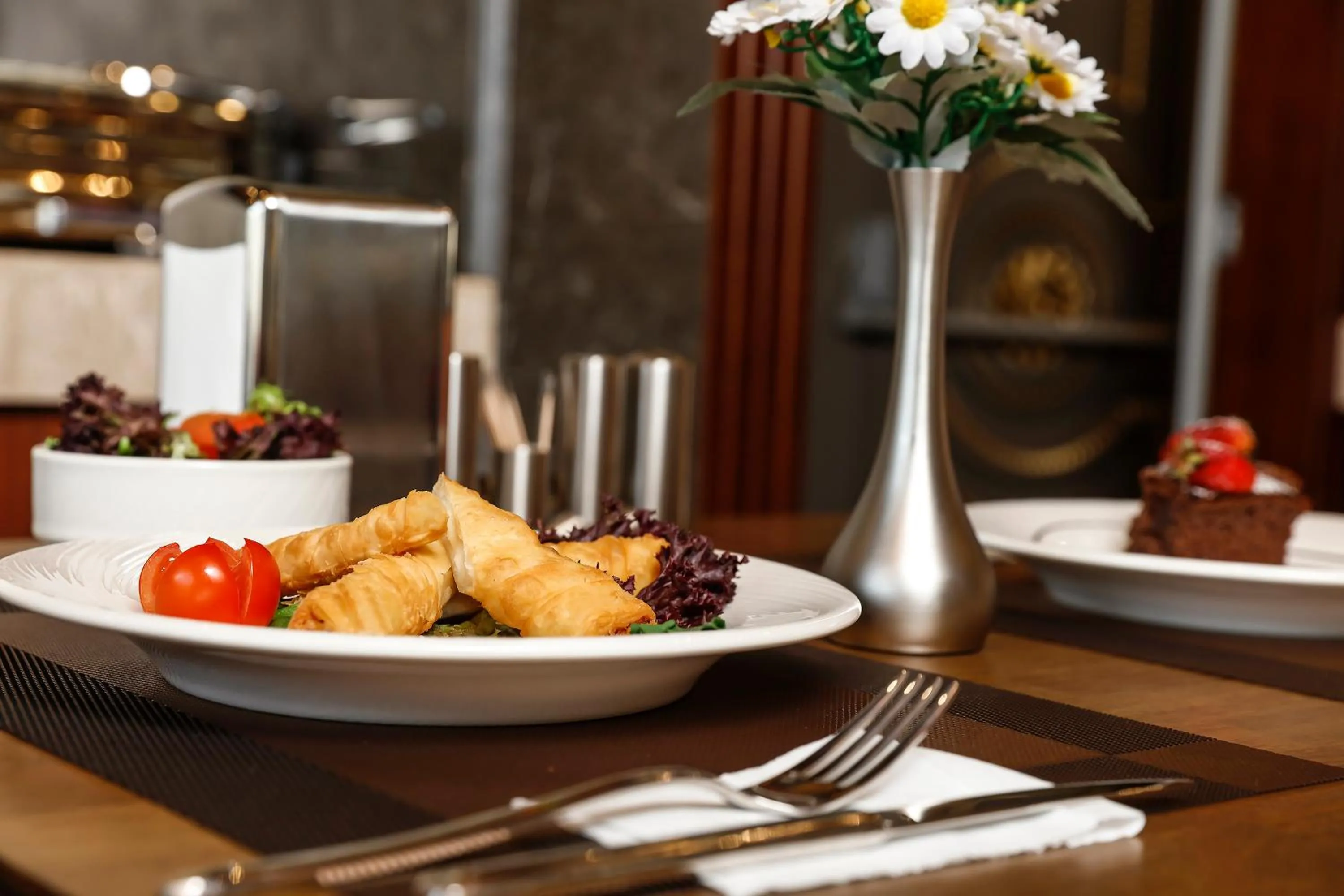 Buffet breakfast in MANORS HOTEL