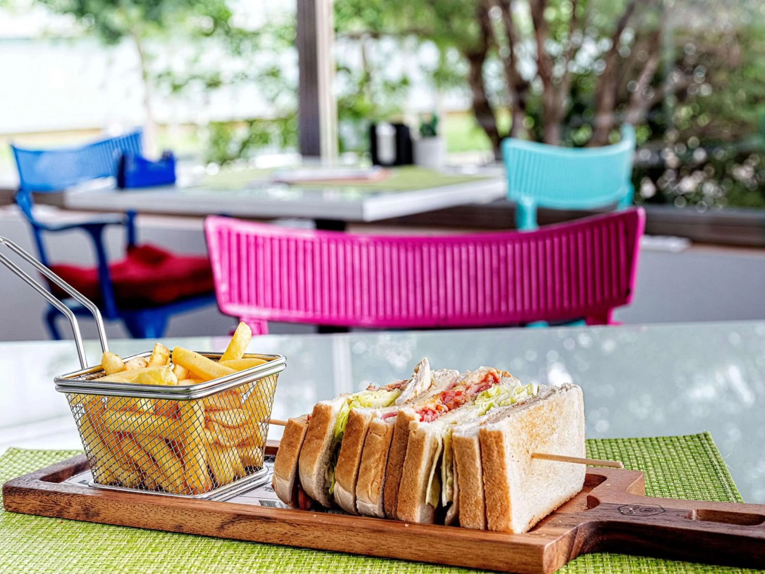 Restaurant/places to eat in Hotel Zentral León