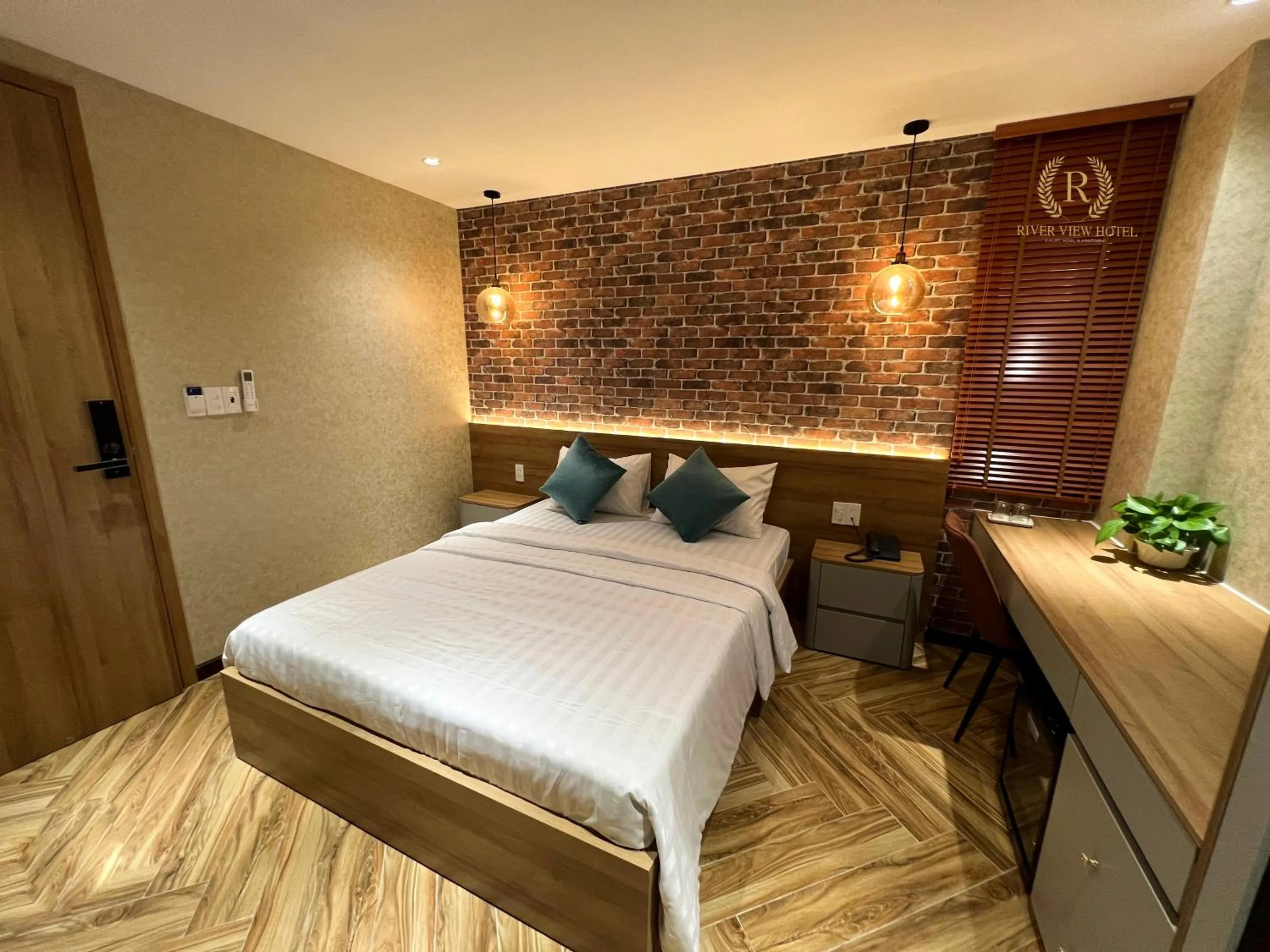 Bed in River View Hotel