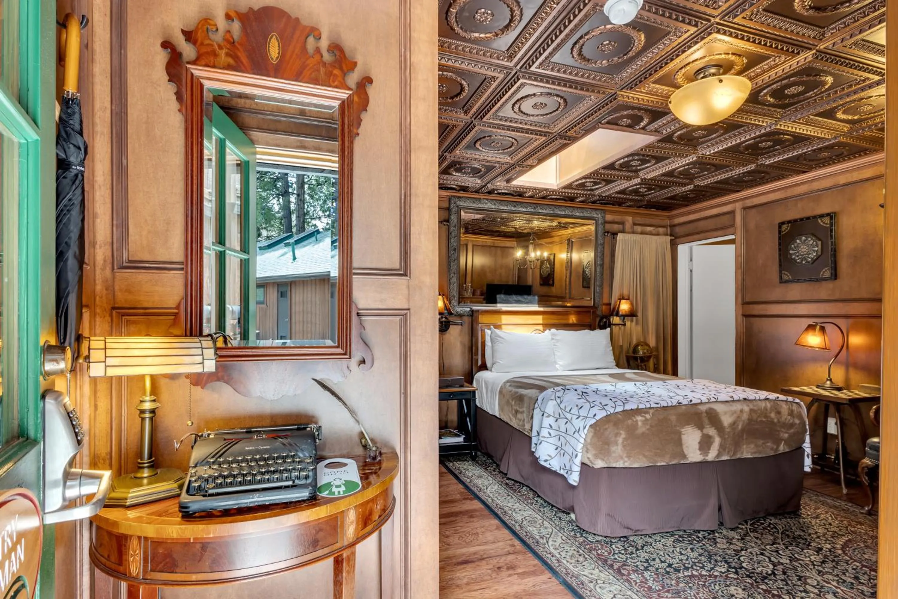 Bed in Idyllwild Inn