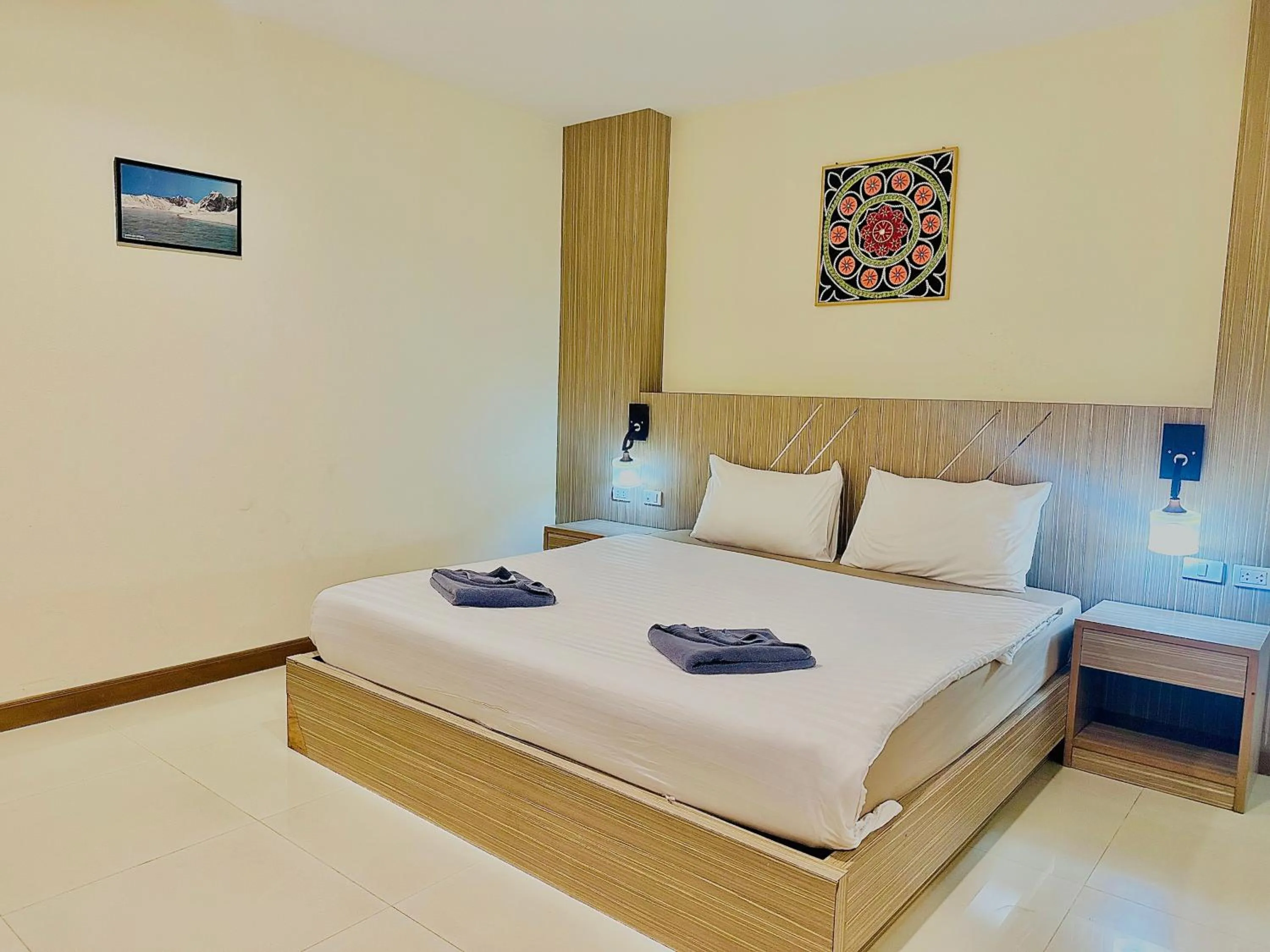 Bed in Cocoon Patong Hotel