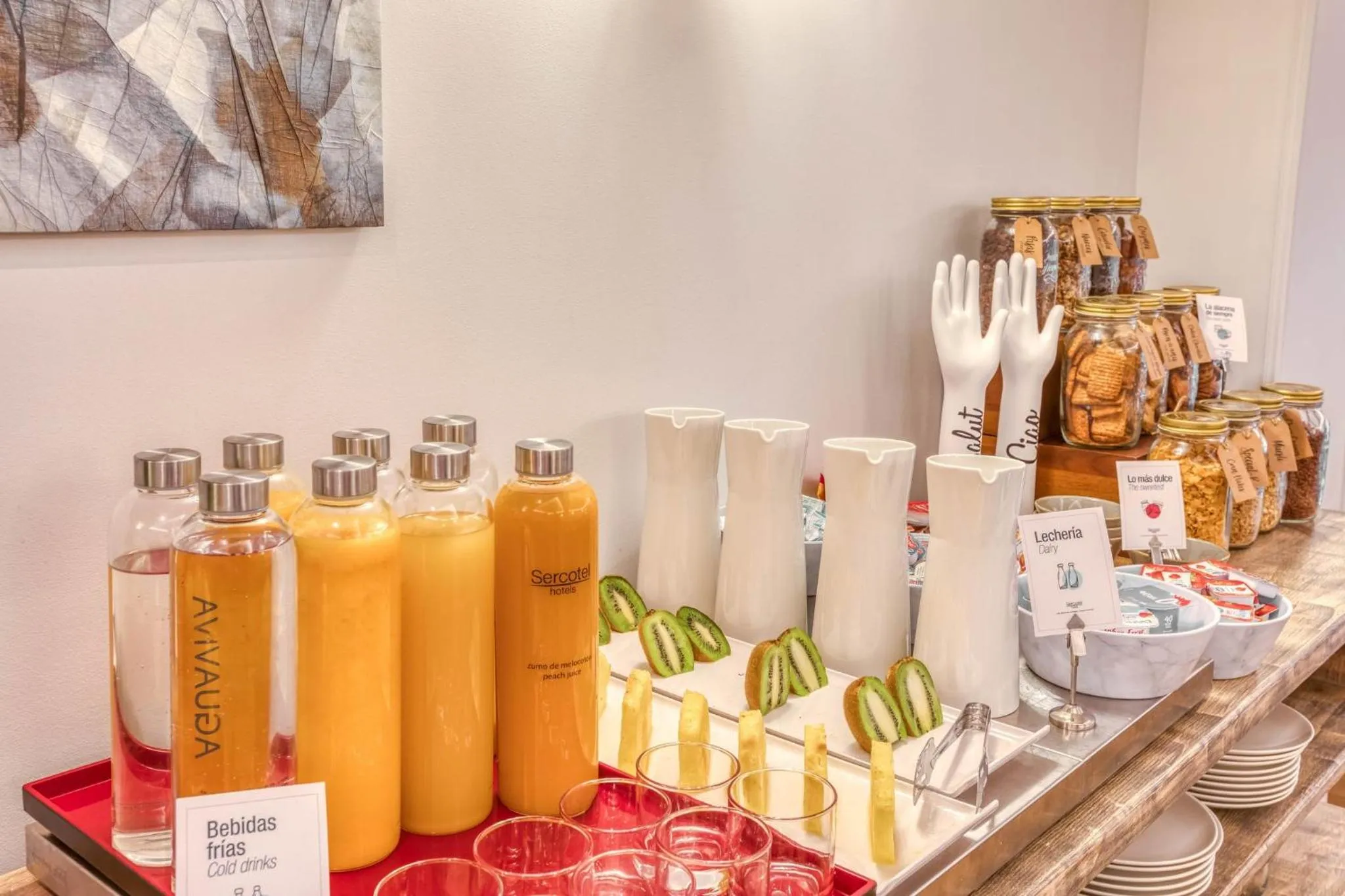 Breakfast in Sercotel Arenal Bilbao