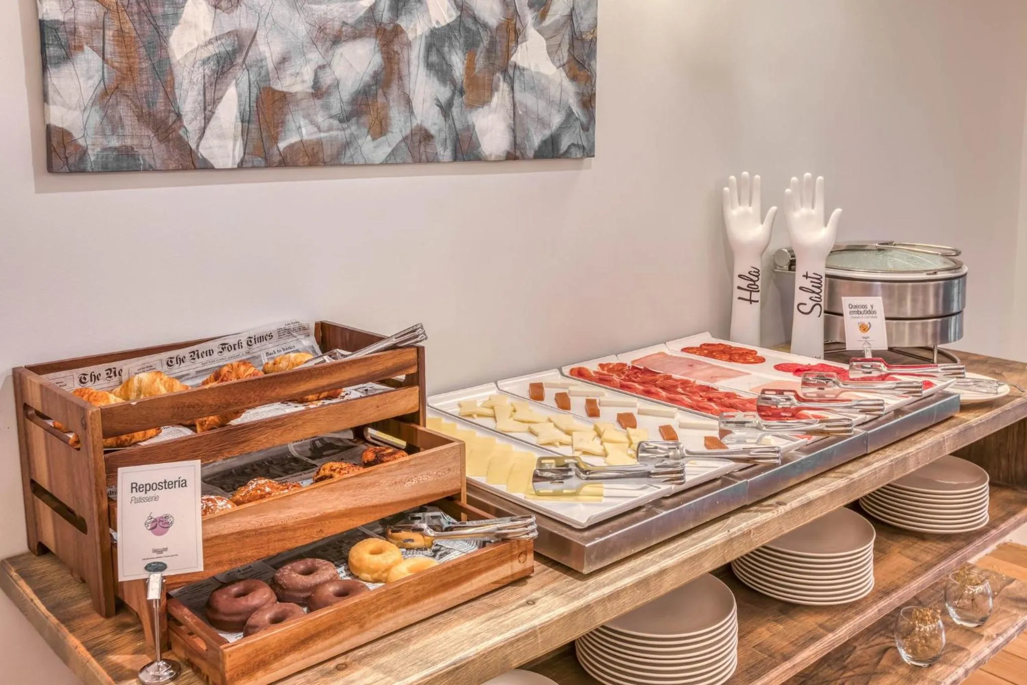 Breakfast in Sercotel Arenal Bilbao