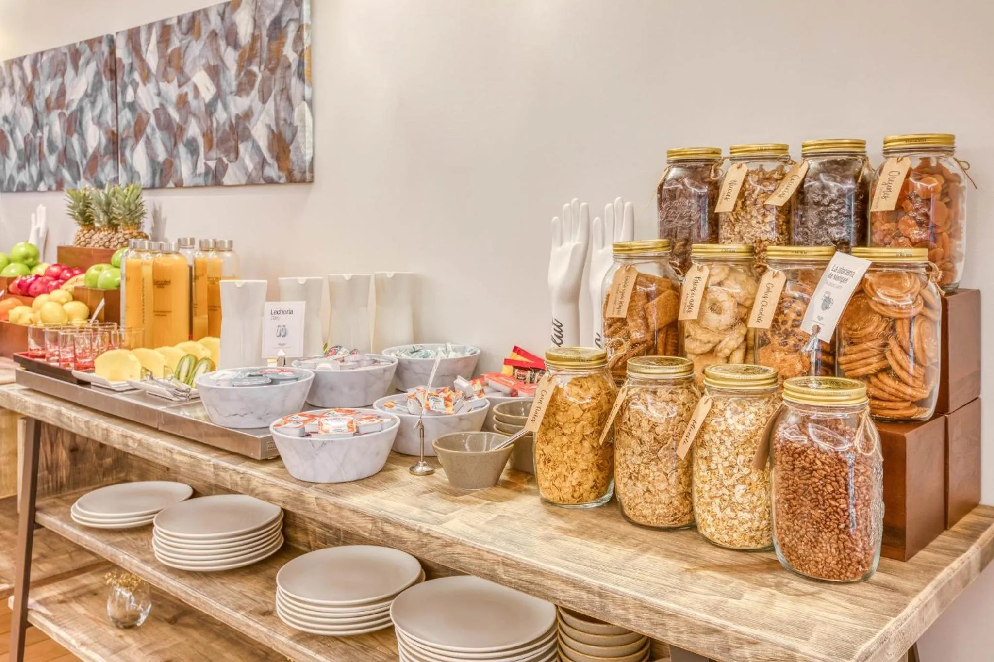 Breakfast in Sercotel Arenal Bilbao