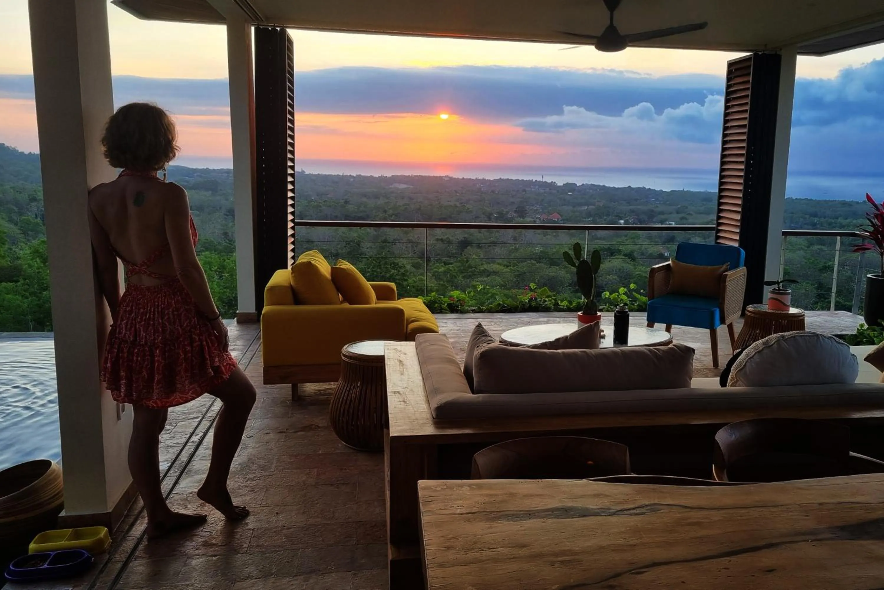 Natural landscape in Uluwatu Sunset Hills