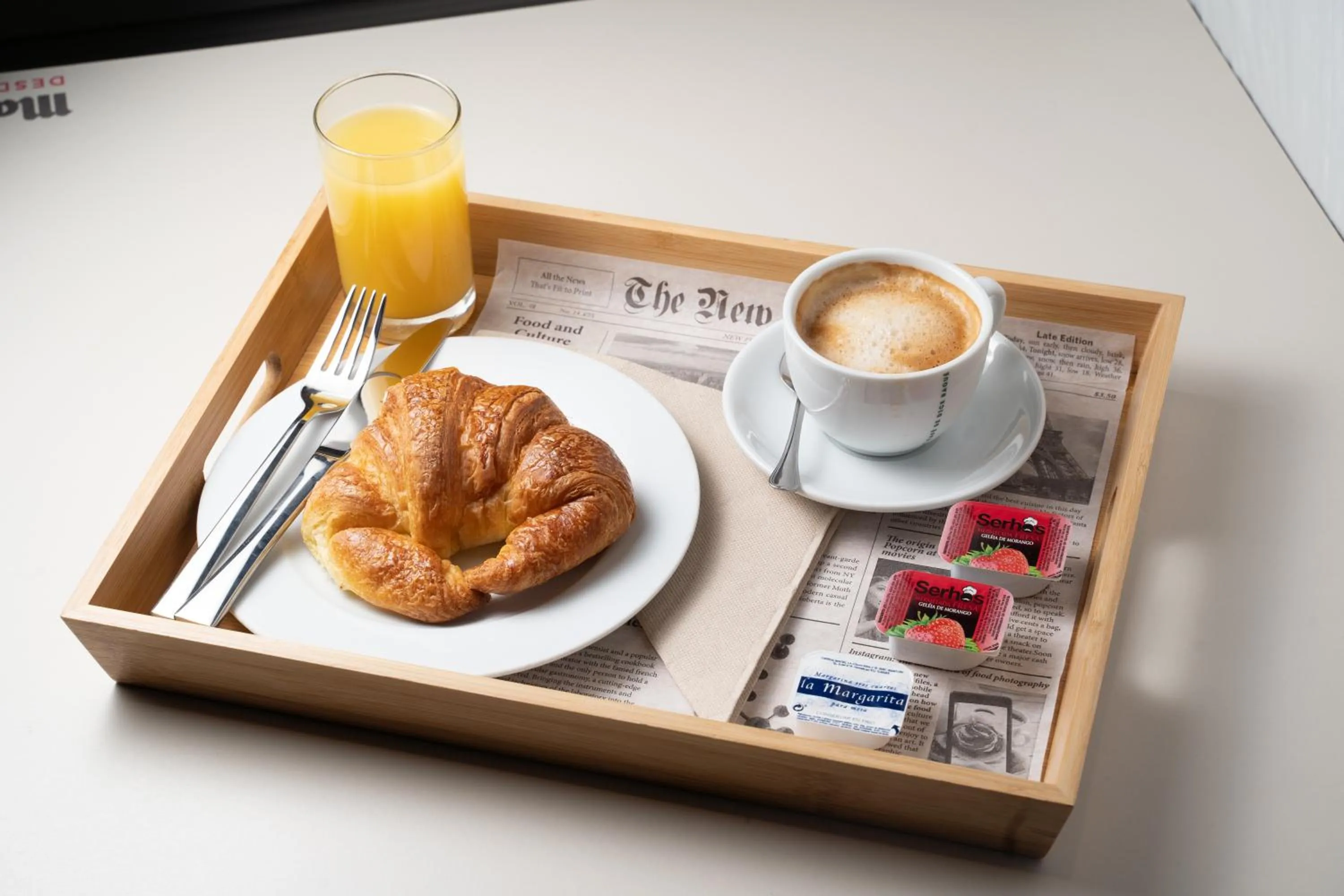 Food and drinks in Hotel Burlada