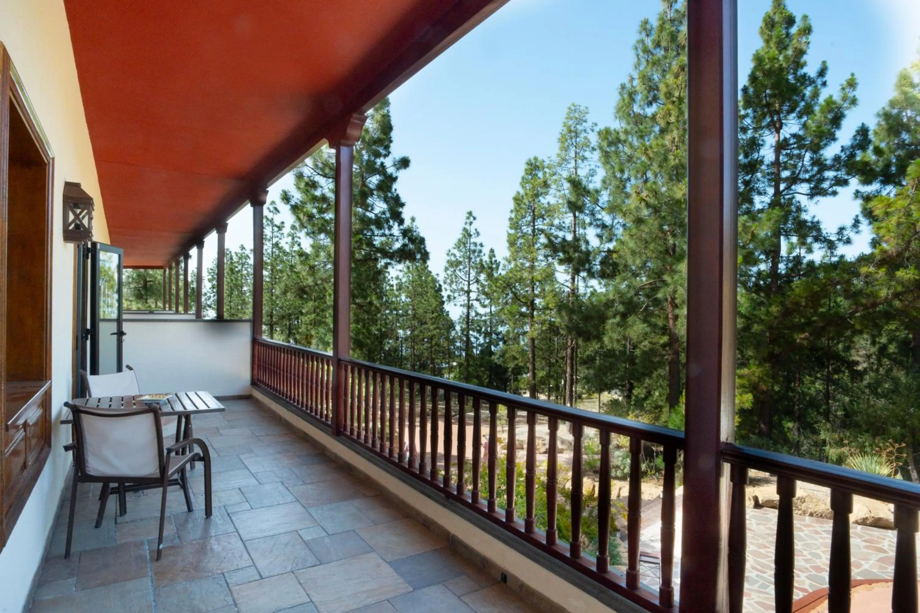 Balcony/Terrace in Hotel Spa Villalba
