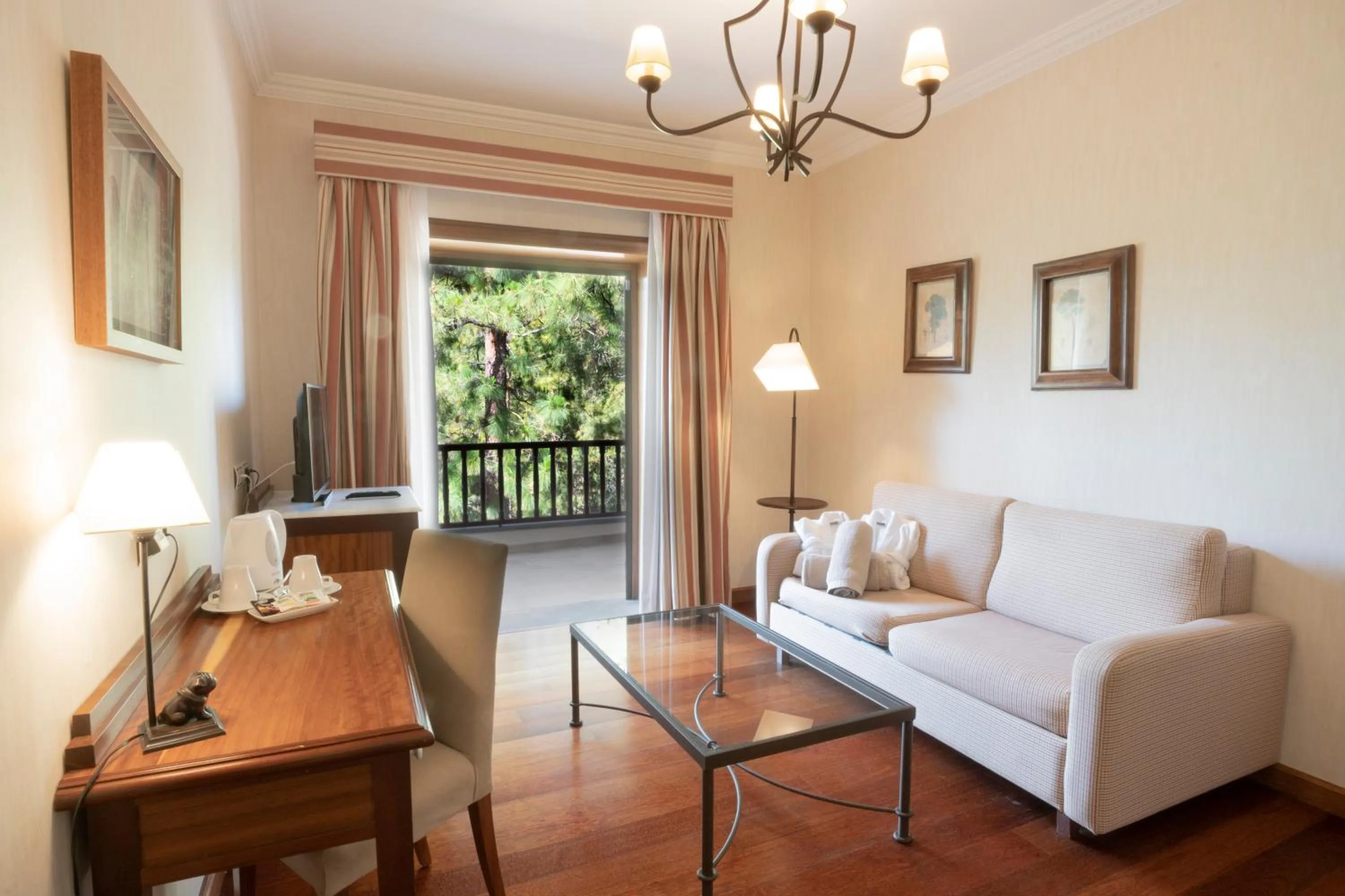 Living room in Hotel Spa Villalba