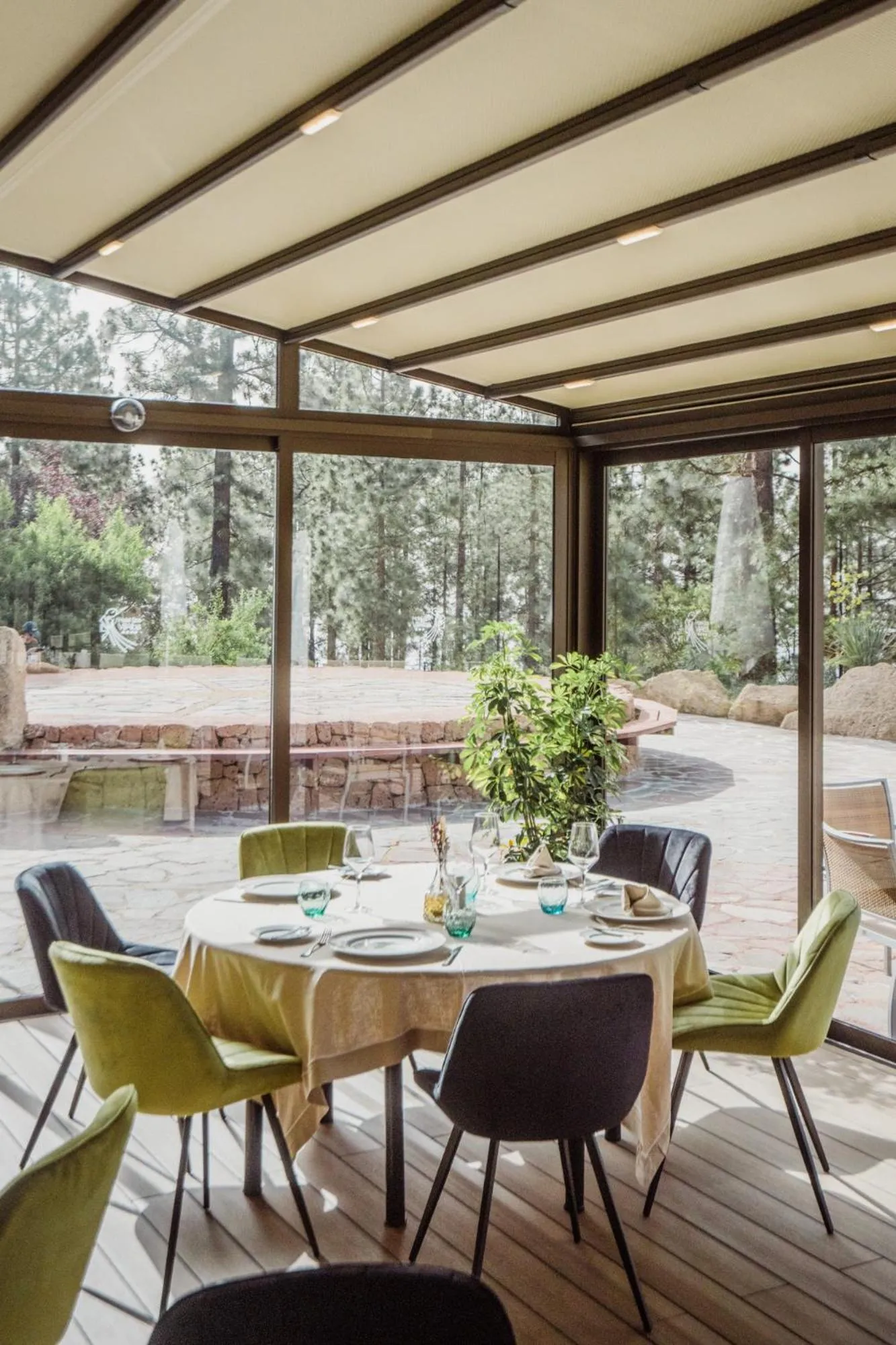Dining area in Hotel Spa Villalba