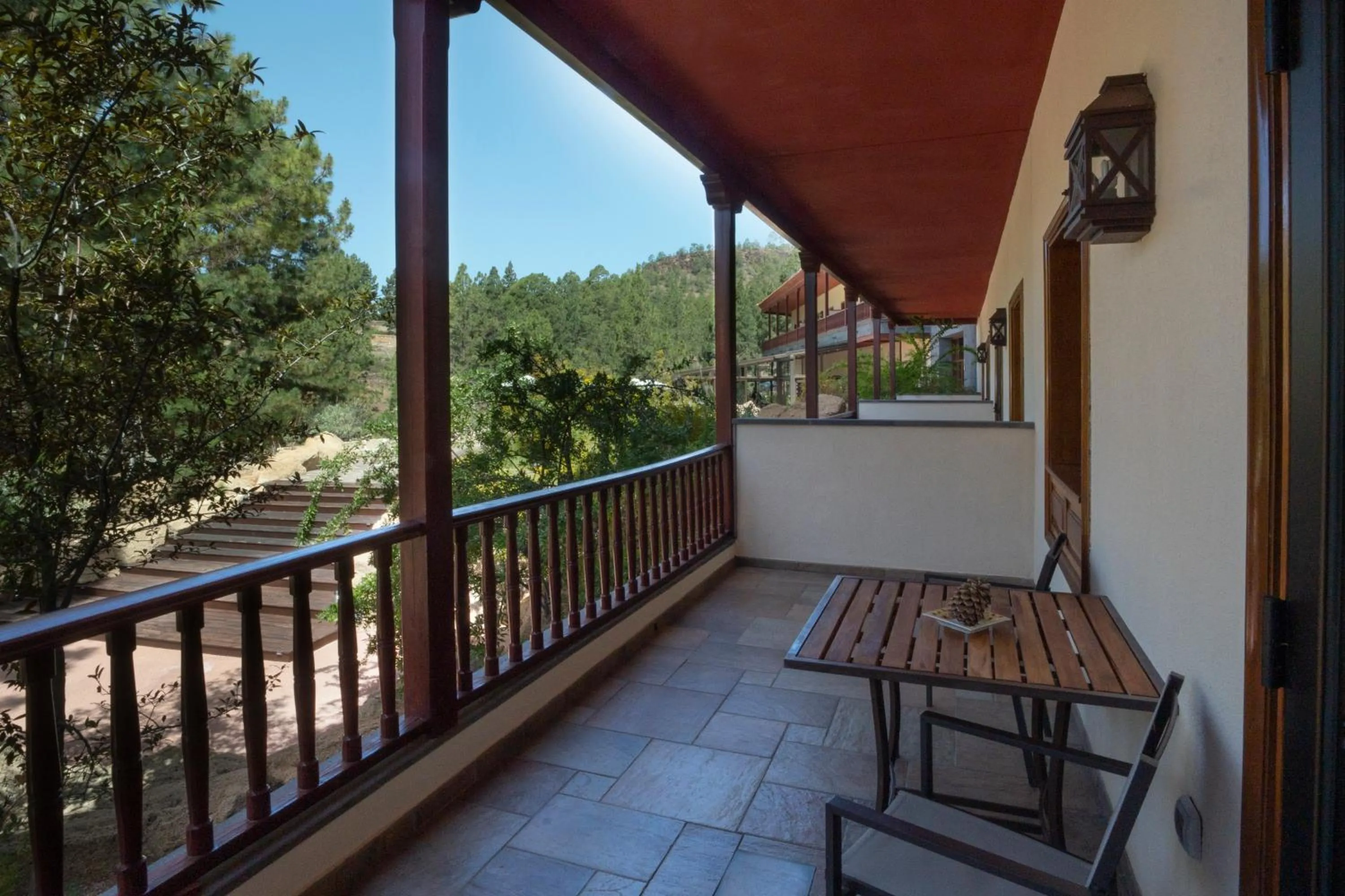 Balcony/Terrace in Hotel Spa Villalba