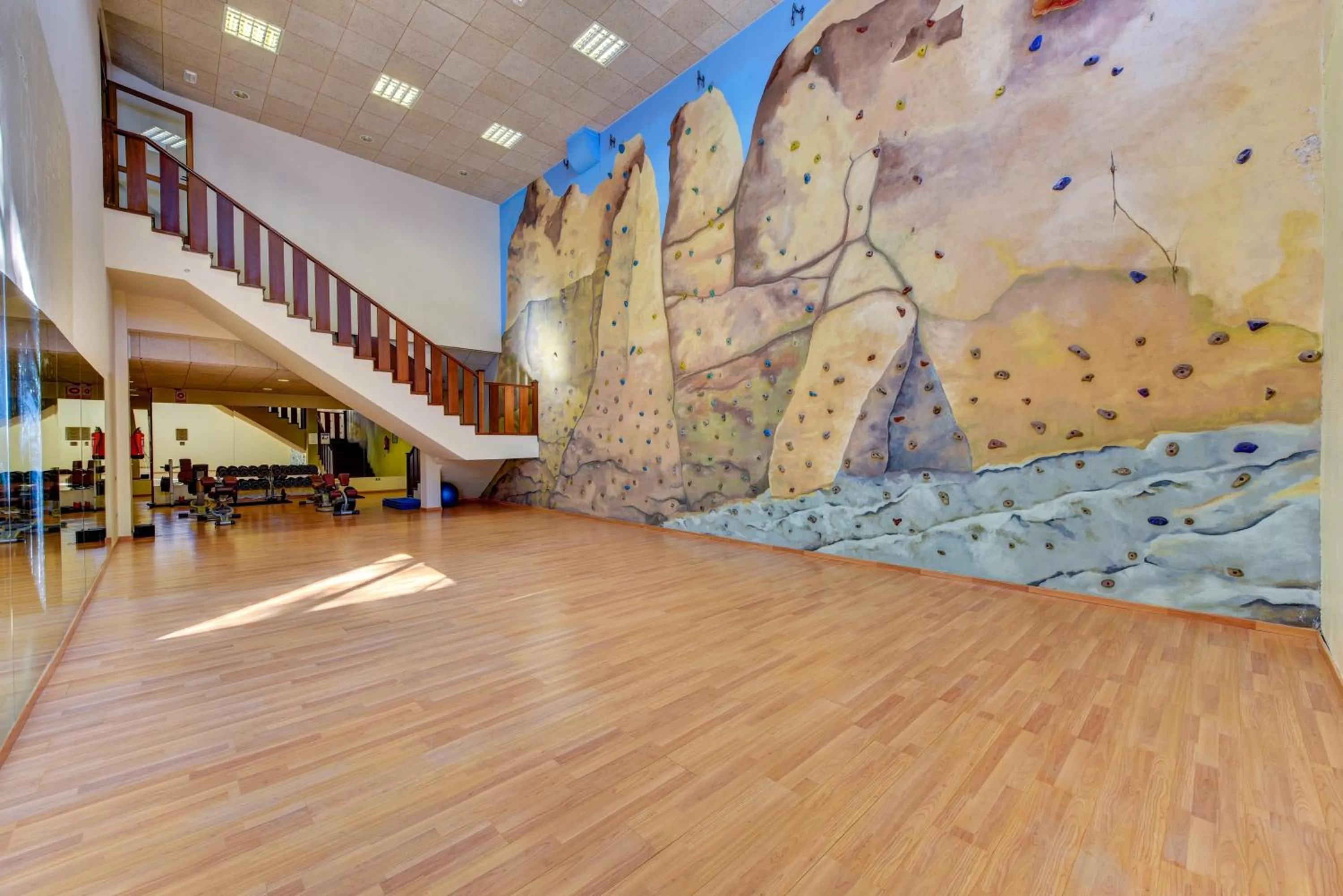 Fitness centre/facilities in Hotel Spa Villalba