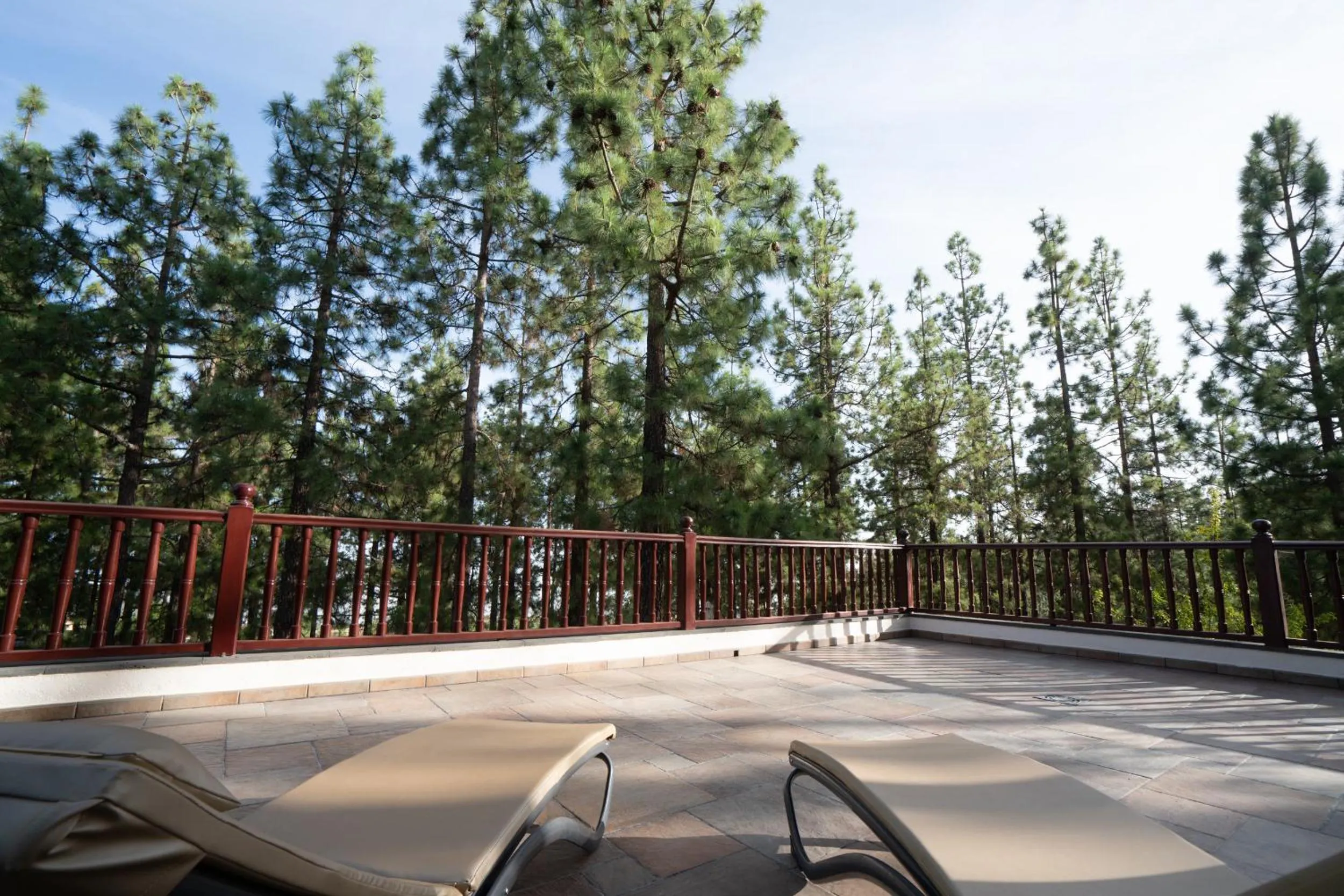 Balcony/Terrace in Hotel Spa Villalba
