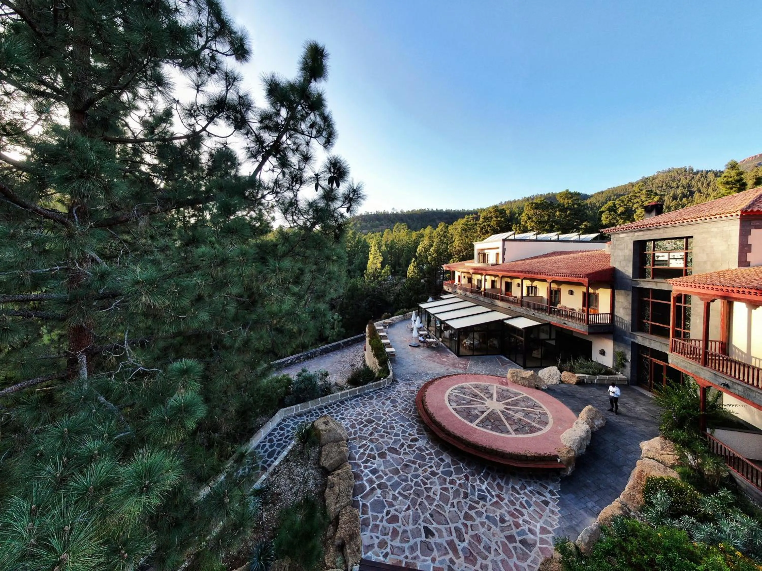 Bird's eye view in Hotel Spa Villalba