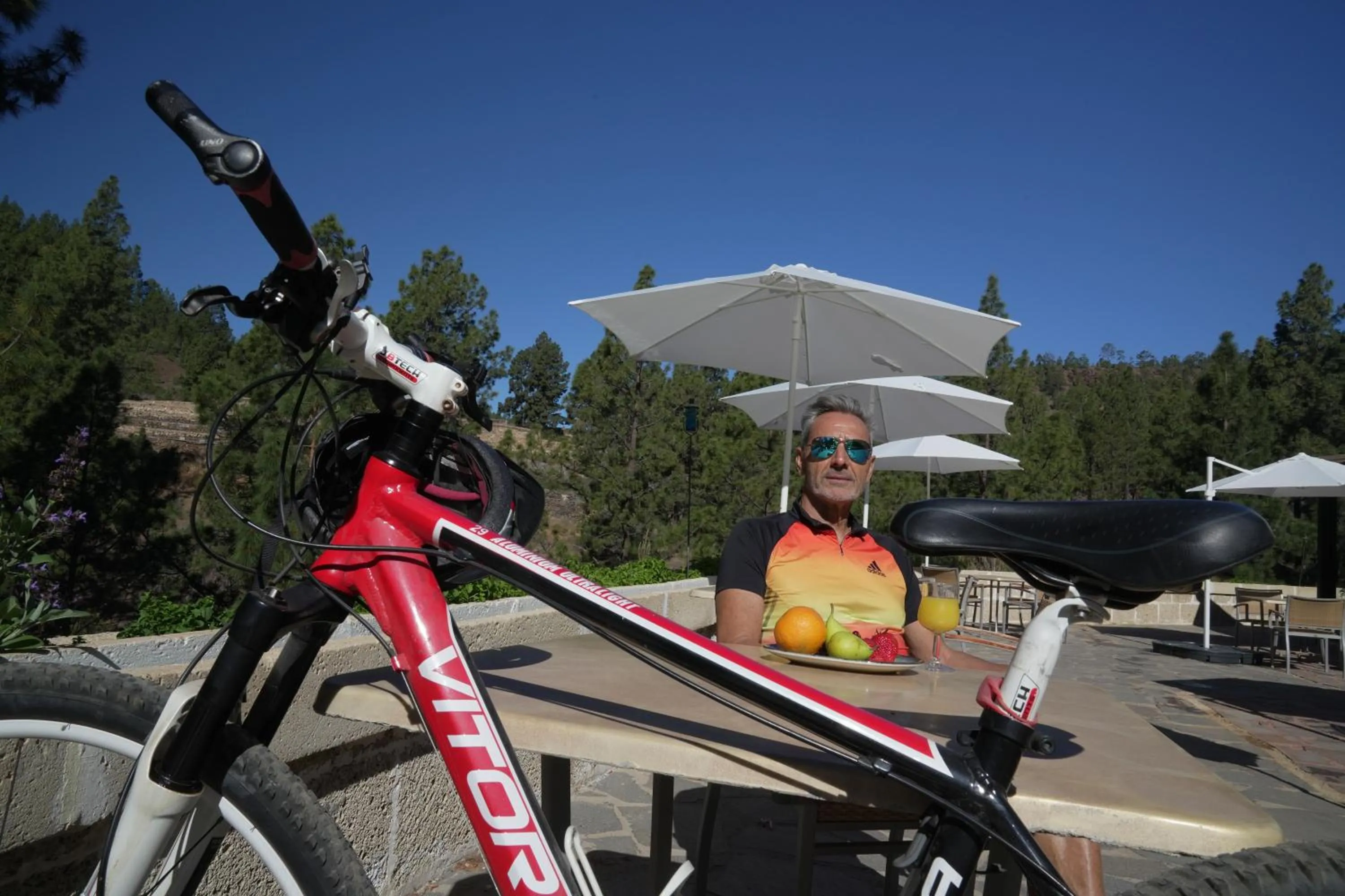 Balcony/Terrace in Hotel Spa Villalba