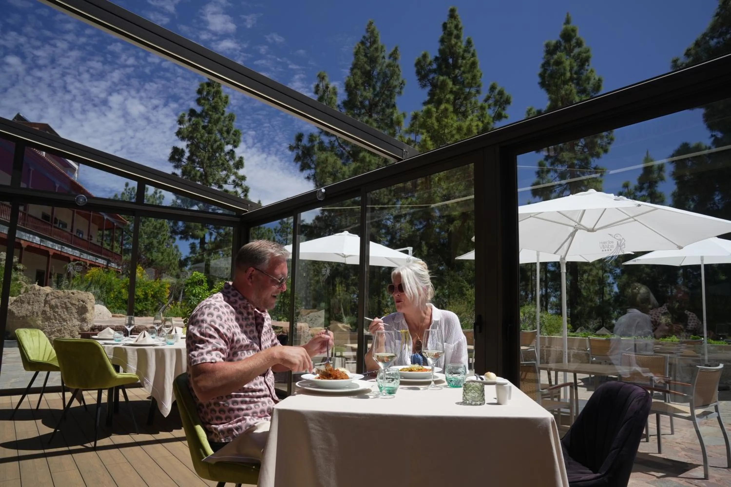 Restaurant/places to eat in Hotel Spa Villalba