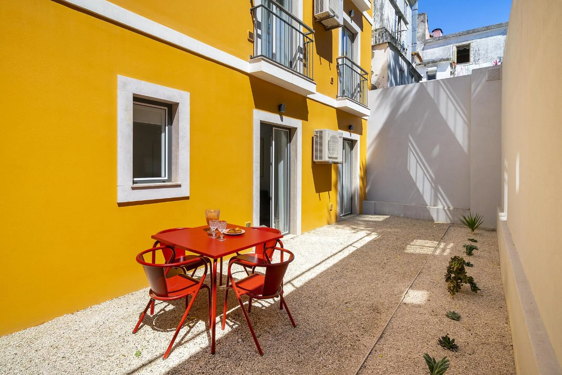 Balcony/Terrace in Les Deux Mariettes Apartments & Suites