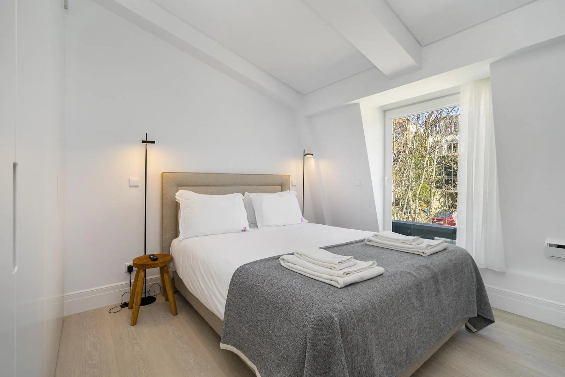 Bed in Les Deux Mariettes Apartments & Suites