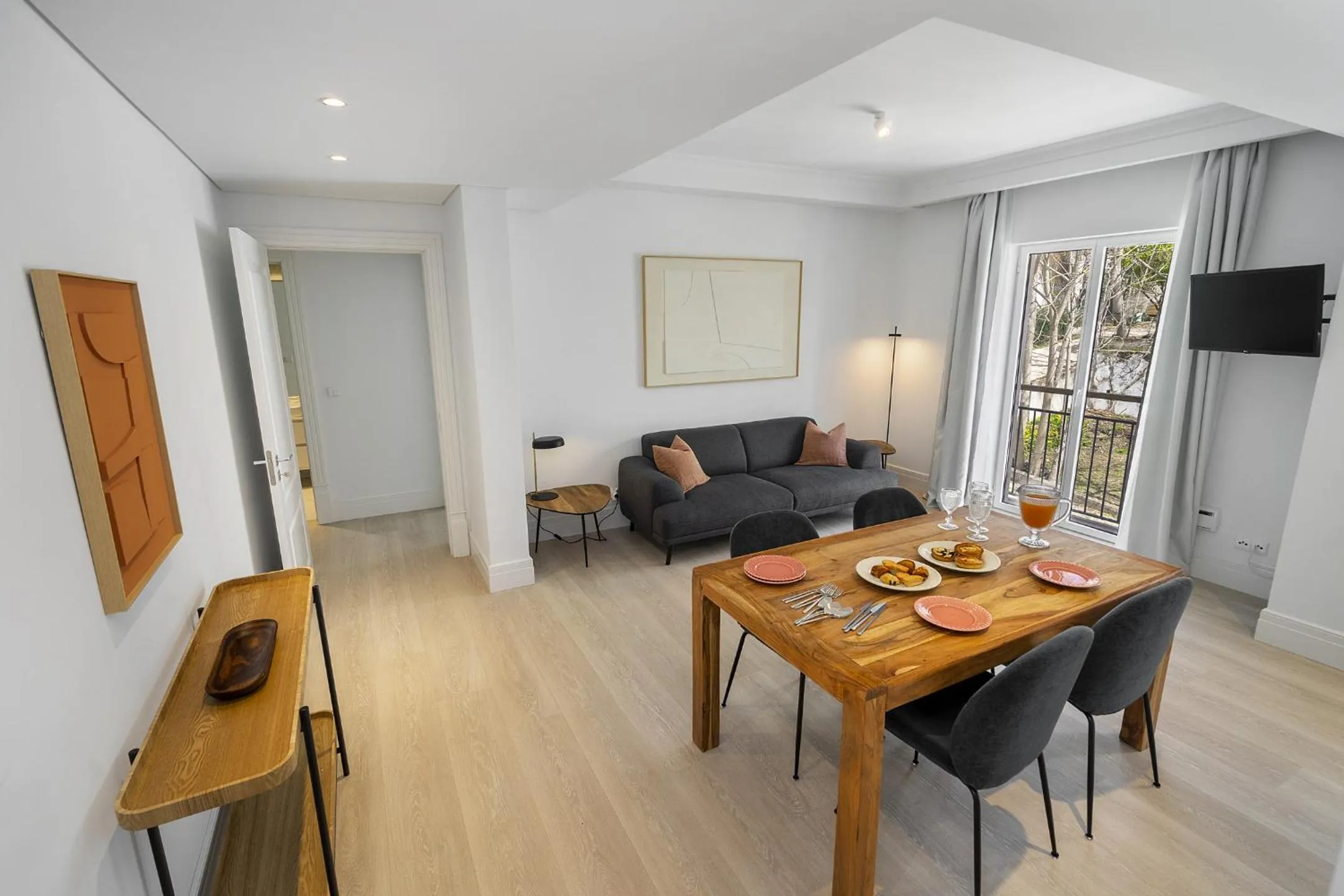 Living room in Les Deux Mariettes Apartments & Suites