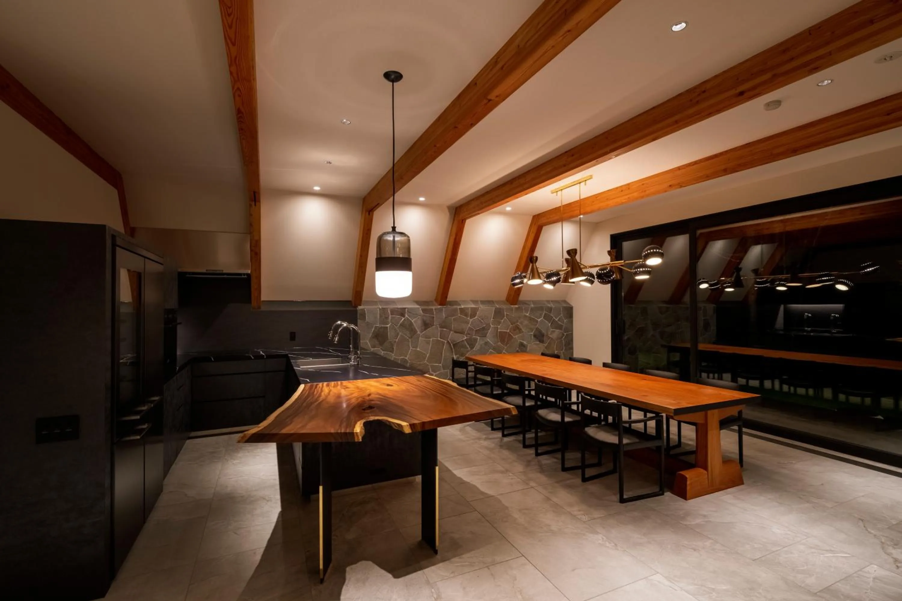 Living room in KanollyResorts Hakuba