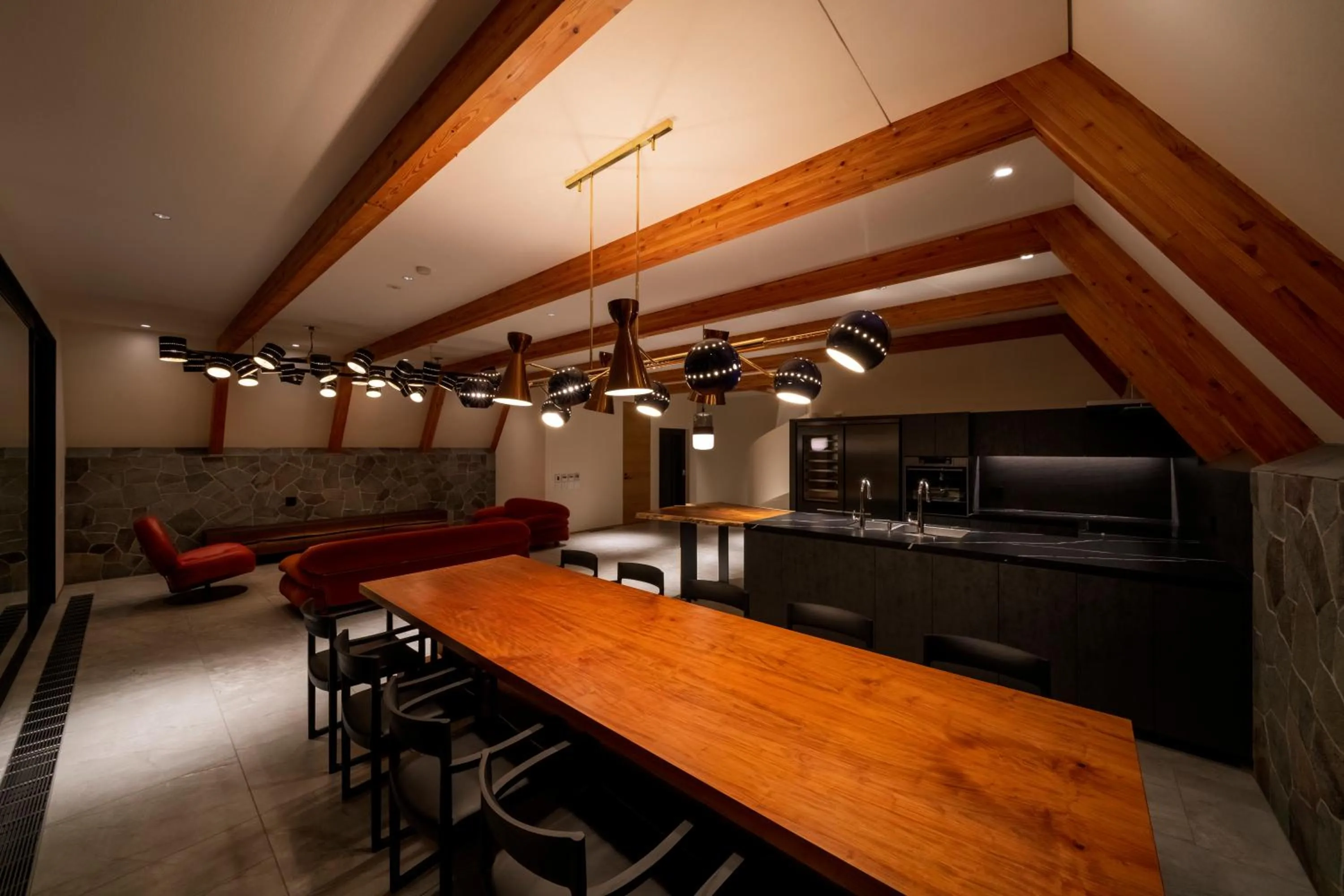 Living room in KanollyResorts Hakuba