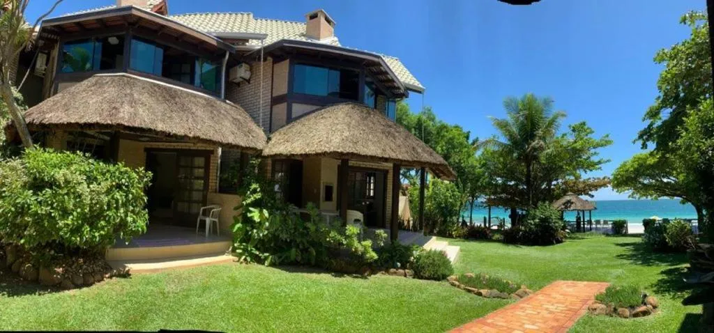 Garden view in Pousada Solar dos Girassóis