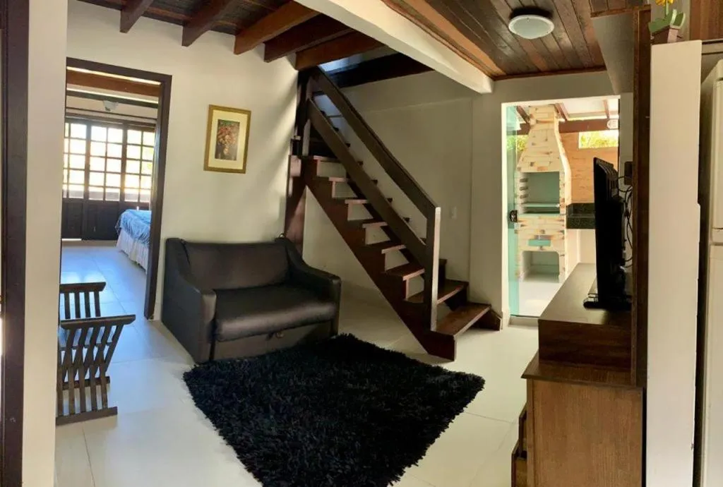 Living room in Pousada Solar dos Girassóis