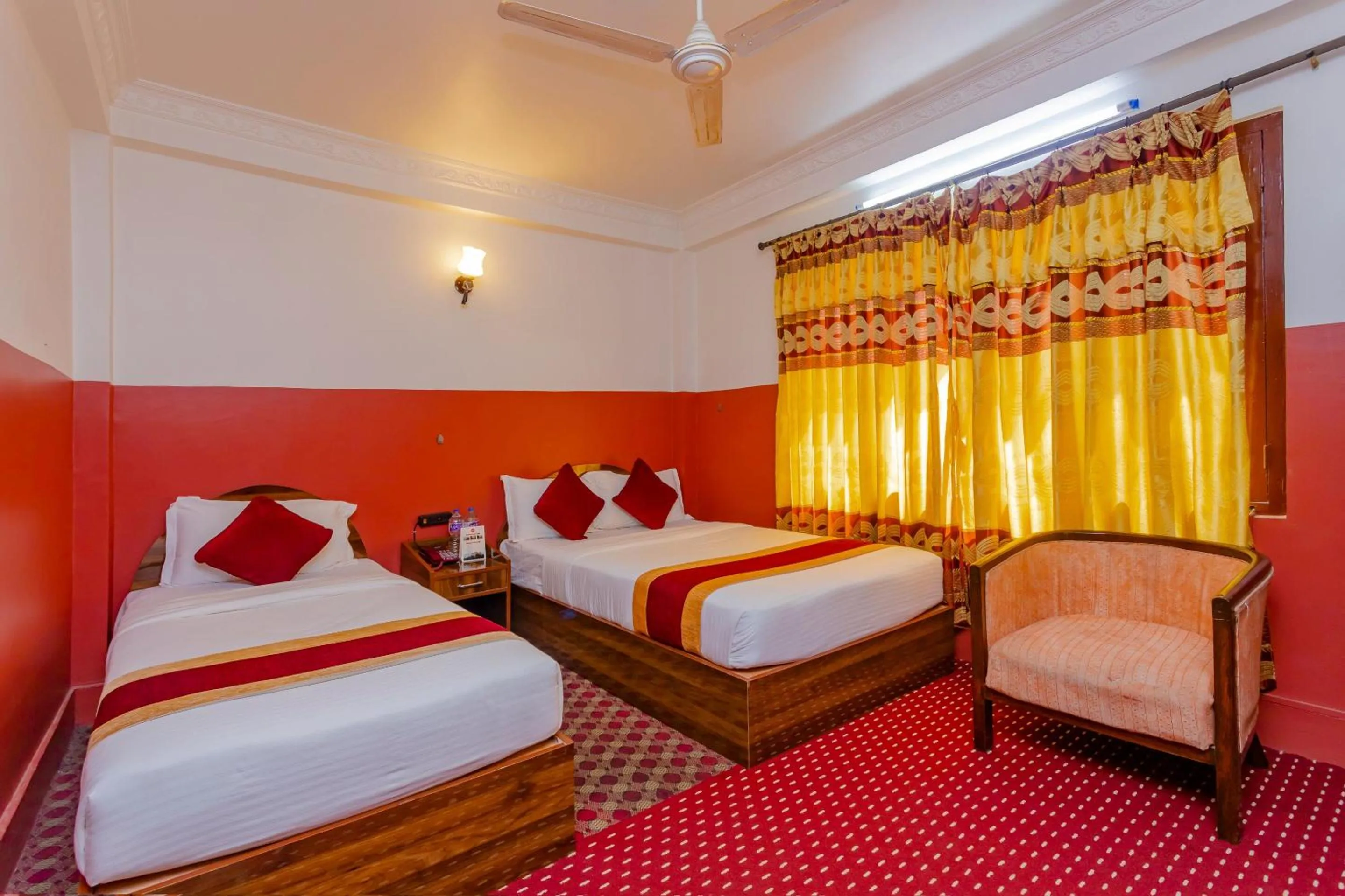 Bedroom in OYO 797 Hotel Aakansh
