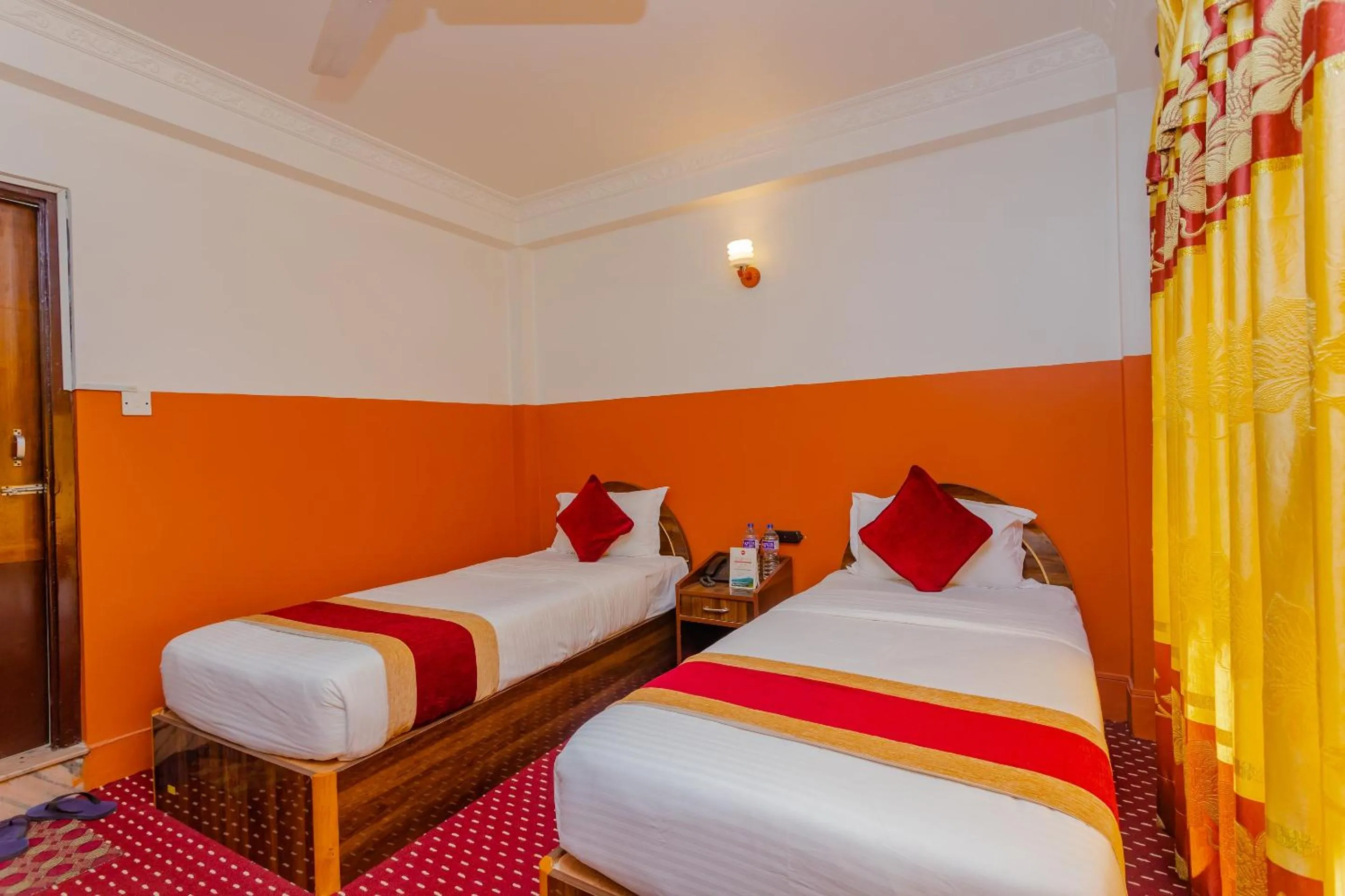 Bedroom in OYO 797 Hotel Aakansh