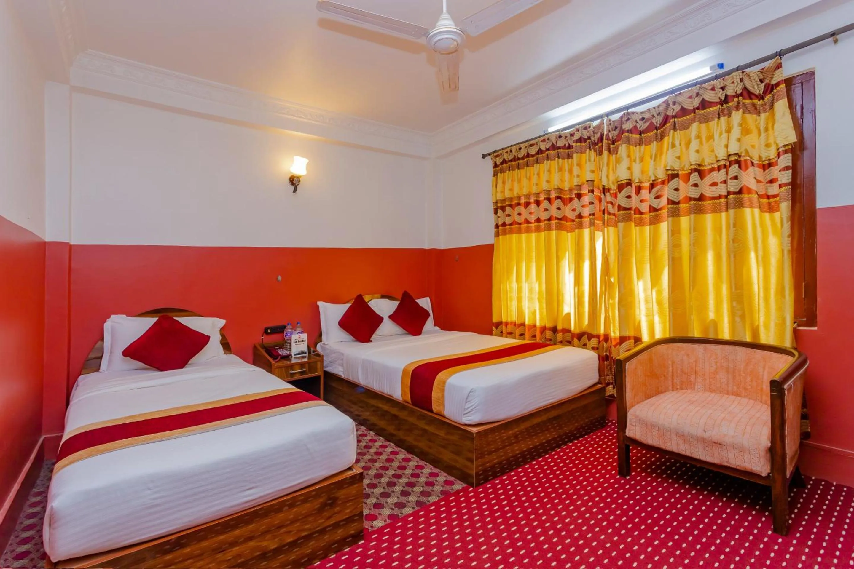 Bedroom in OYO 797 Hotel Aakansh