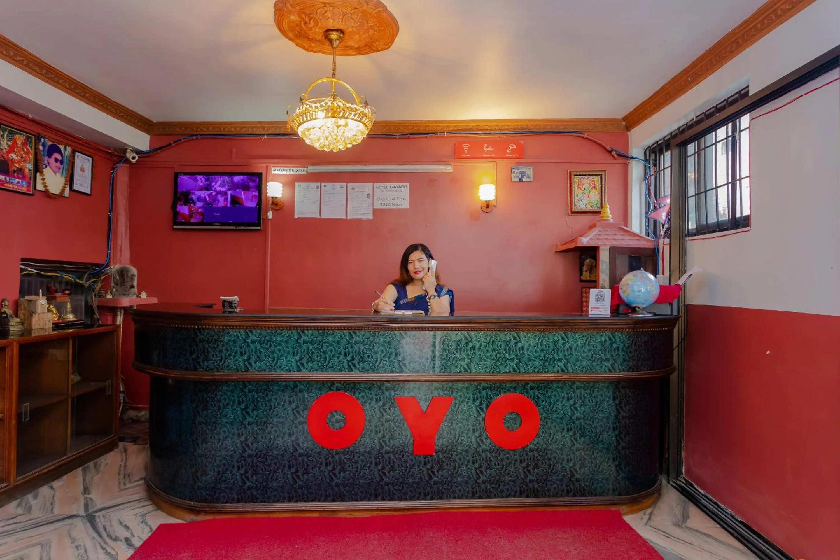 Lobby or reception in OYO 797 Hotel Aakansh