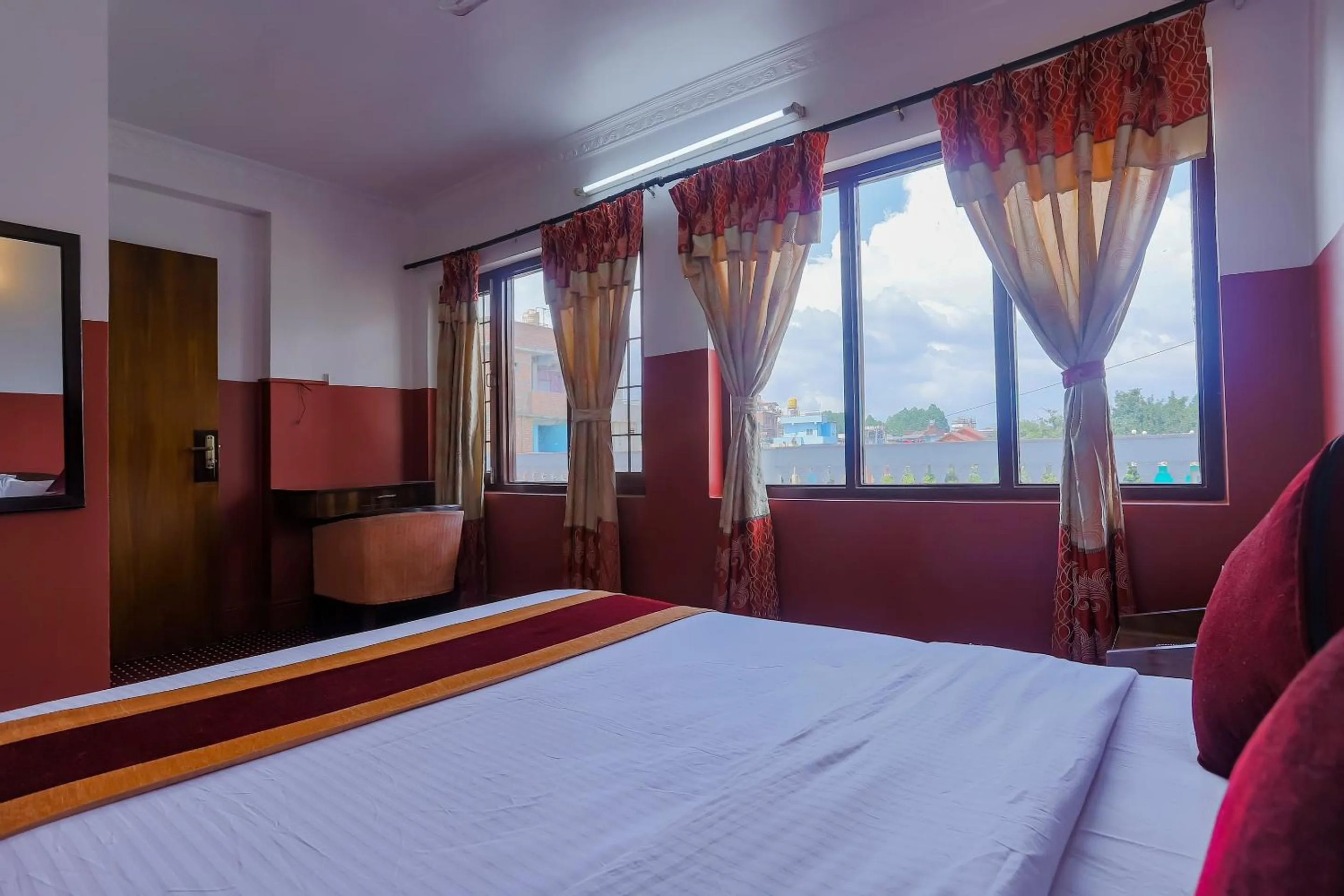 Bedroom in OYO 797 Hotel Aakansh