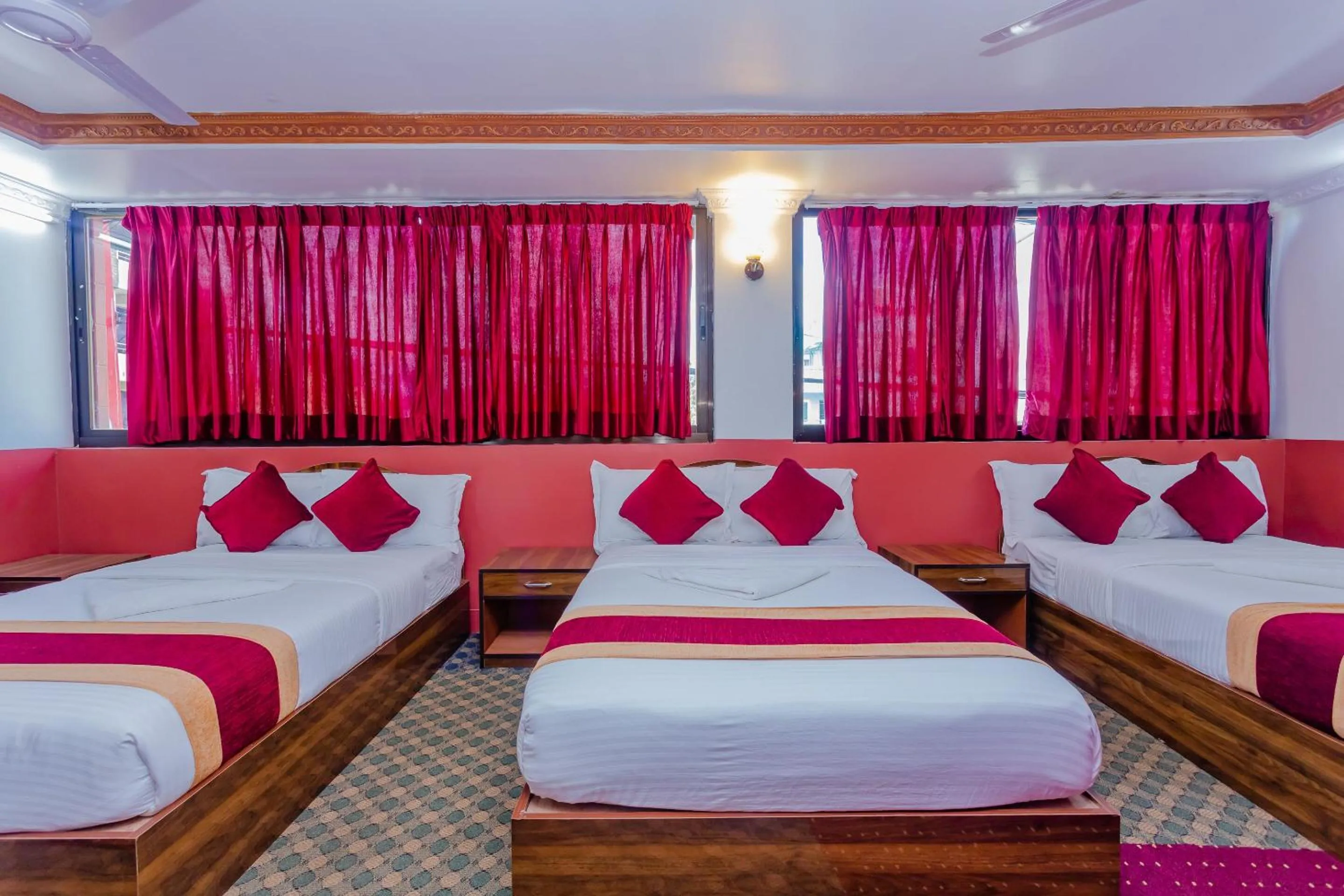 Bedroom in OYO 797 Hotel Aakansh